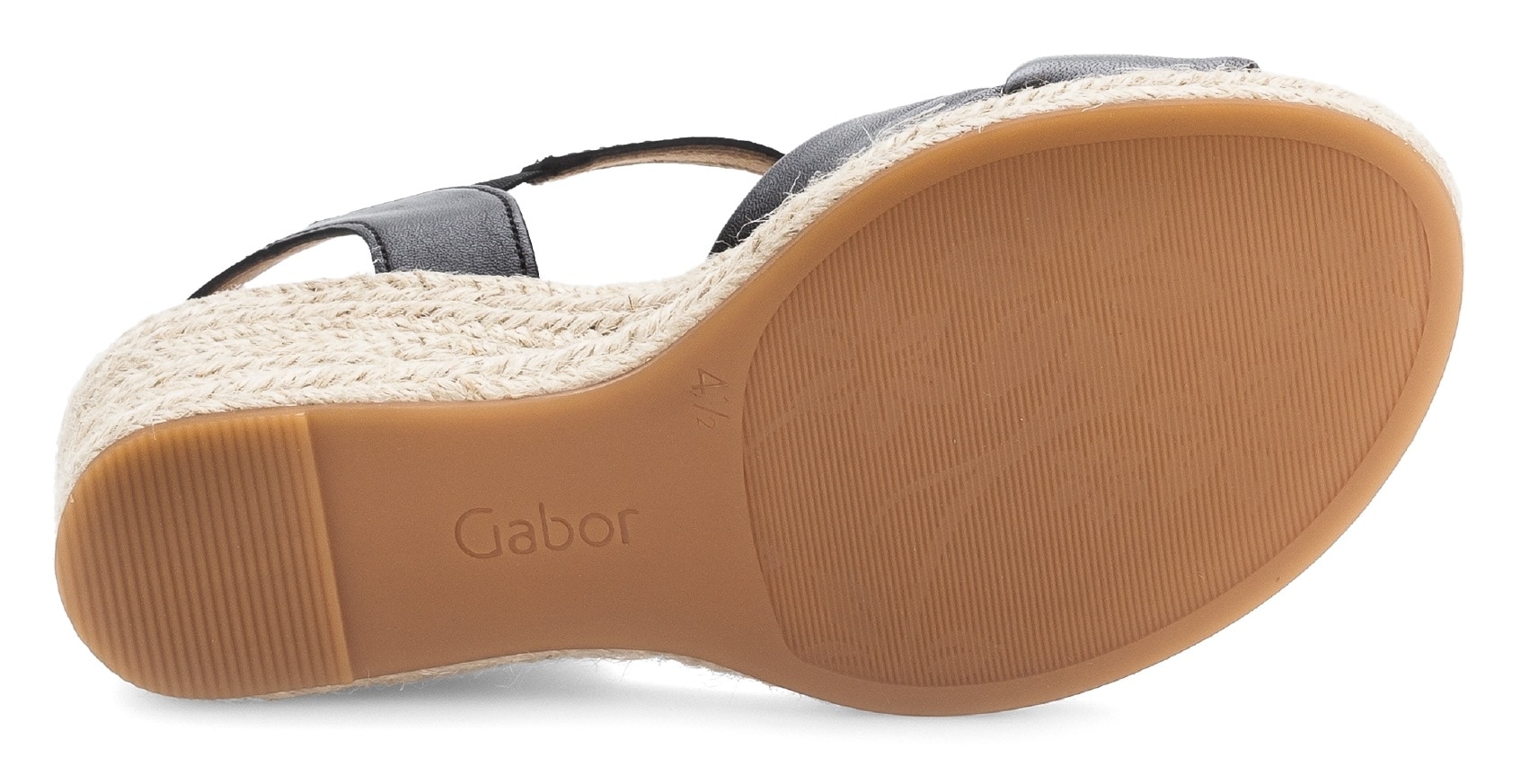 Gabor Keilsandalette »ATHEN«, Riemchensandale, Sommerschuh mit Klettverschluss, G-Weite