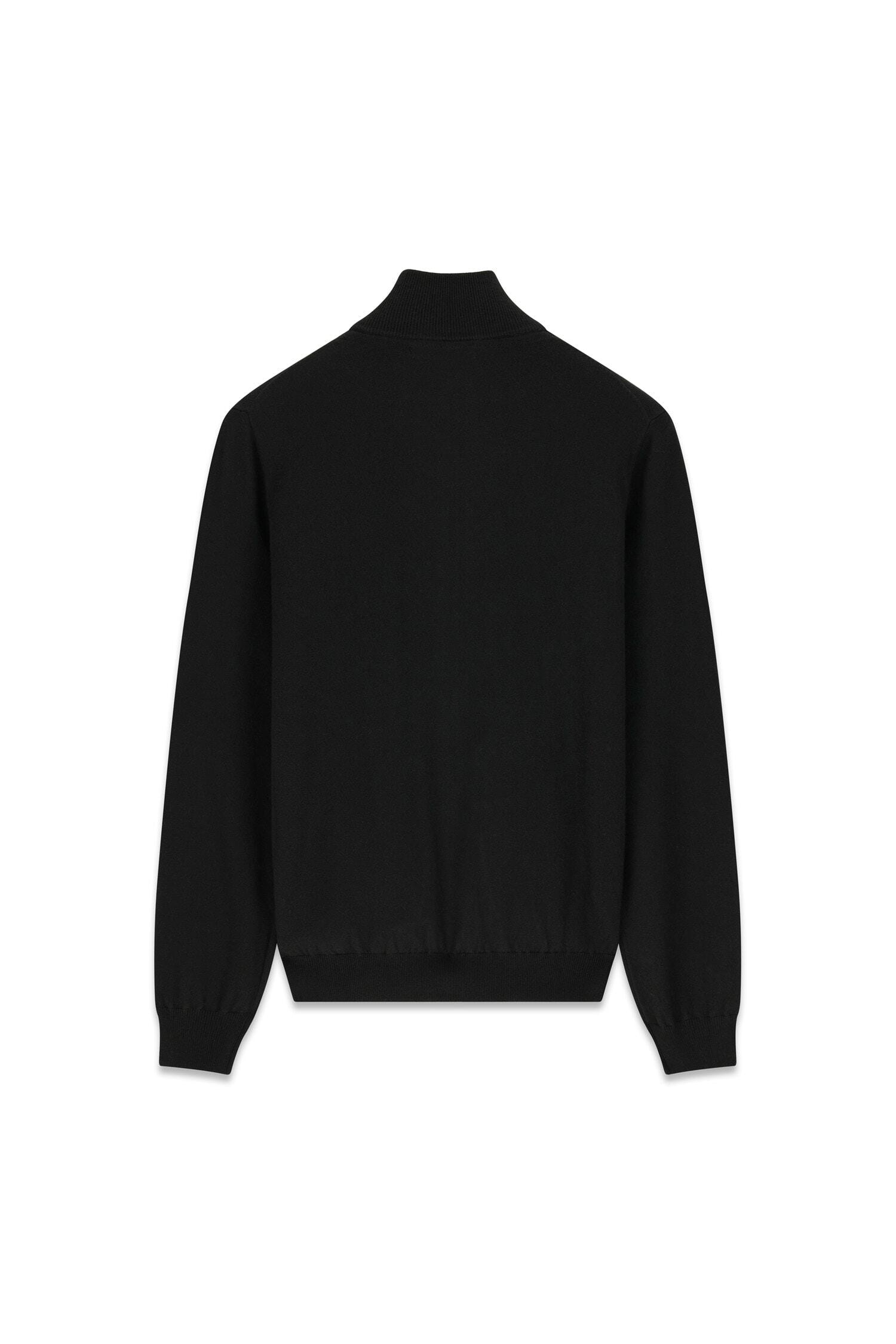 Guess Strickjacke »MAGNUS« mit Woll- und Seiden-Anteil, Stehkragen, Regular Fit
