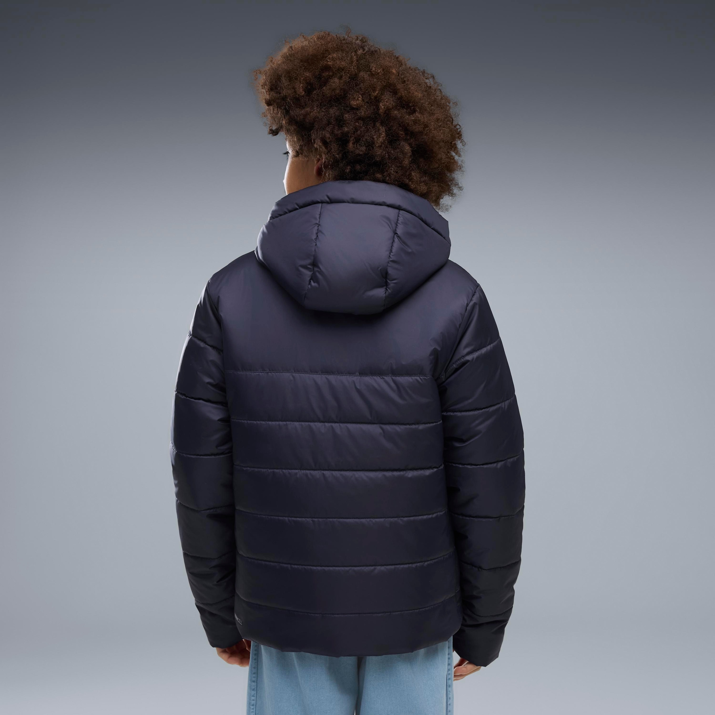 PUMA Winterjacke »ESS HOODED PADDED JACKET« mit Kapuze mit Kapuze, entspannte Passform