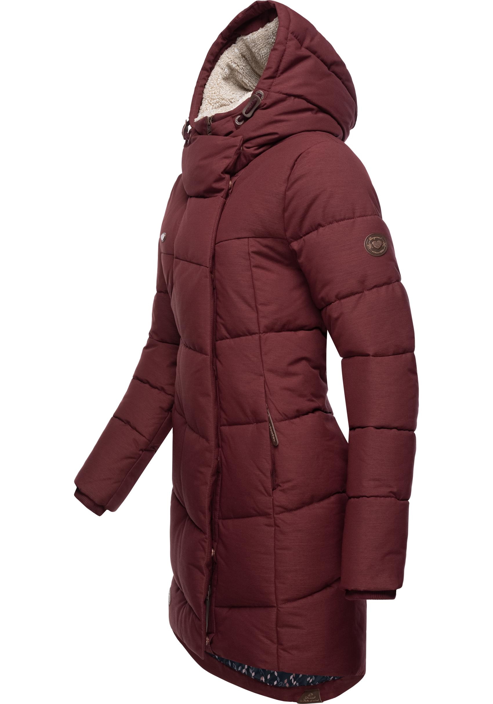 Ragwear Wintermantel "Pavla", stylischer Winterparka mit Teddyfutter und Ka günstig online kaufen