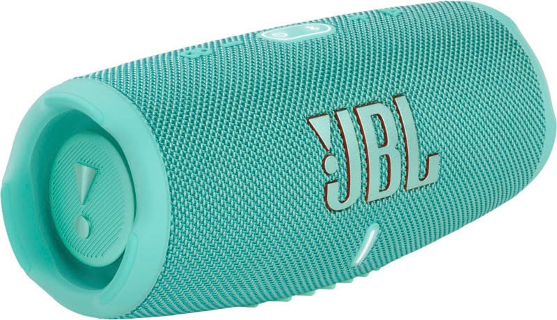 JBL Bluetooth-Lautsprecher "Charge 5 Portabler", B:22,3cm H:9,65cm T:9,4cm, blau, Lautsprecher, wasserdicht