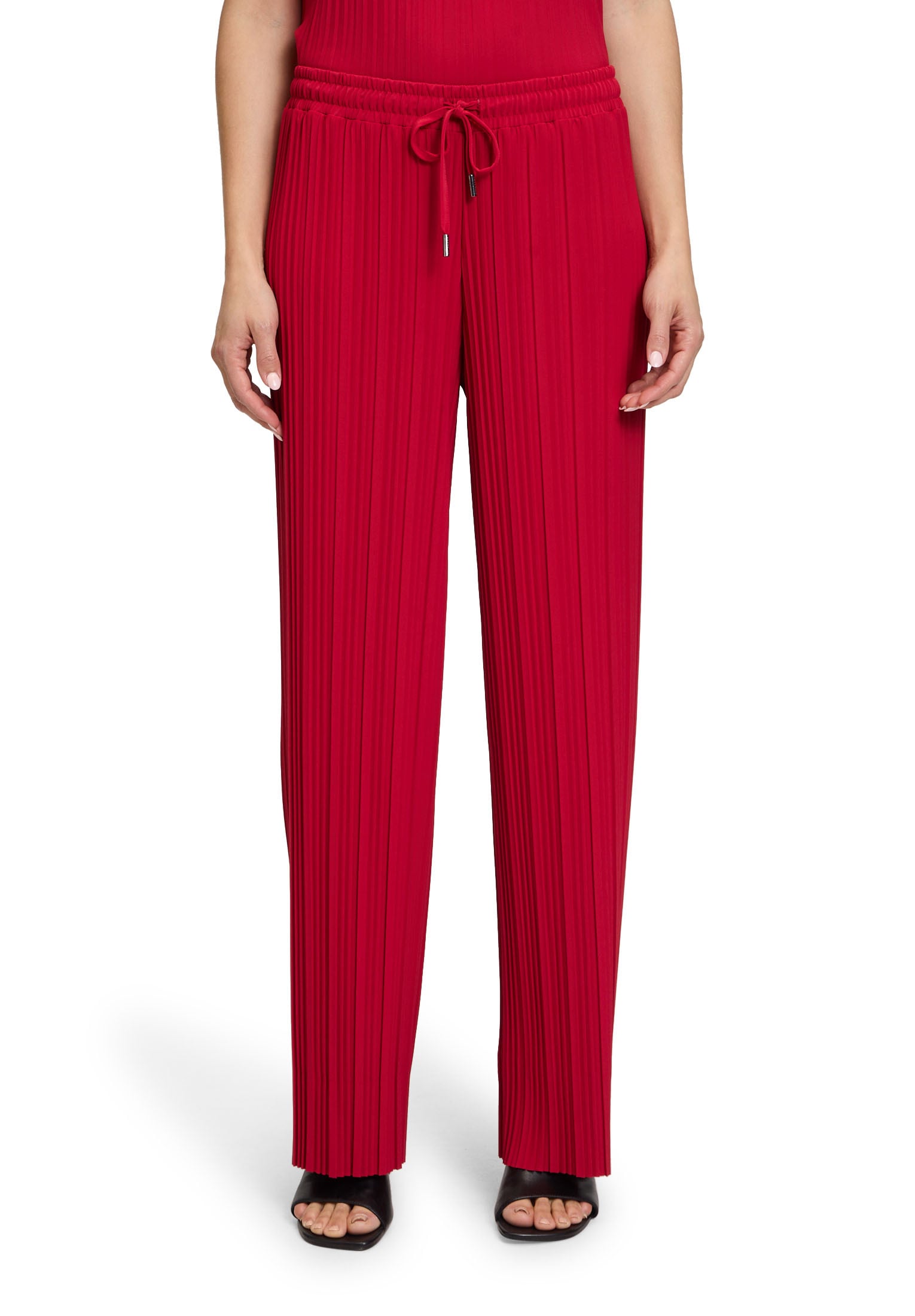 Betty&Co Stretch-Hose "Betty & Co Damen Stretch-Hose mit Plissee", Plissee günstig online kaufen