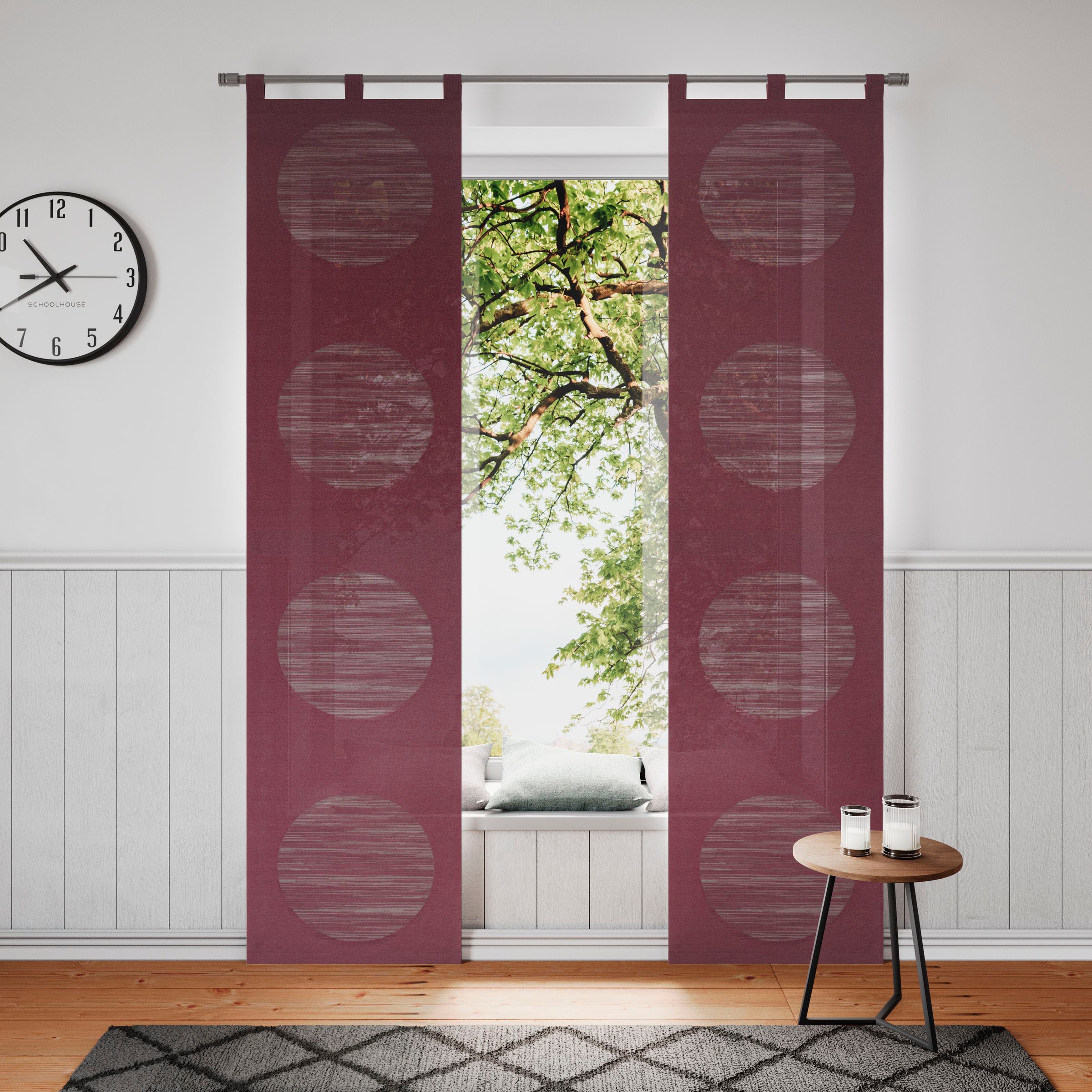 Neutex for you Schiebegardine "Padova" Schlaufen 1 Stk. tlg. Inkl. Zubehör günstig online kaufen