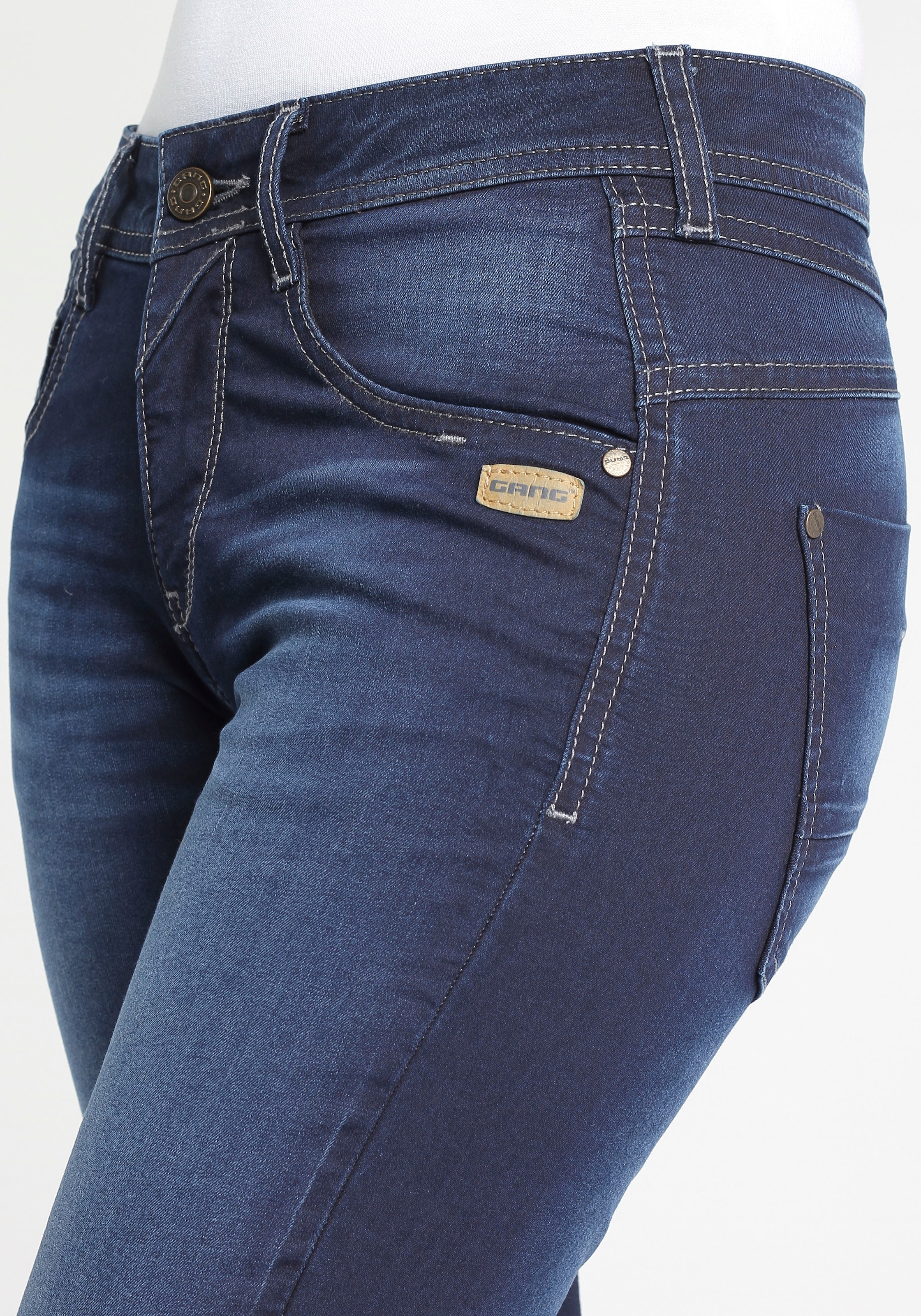 GANG Relax-fit-Jeans »94AMELIE CROPPED«, mit Stretch für hohen Tragekomfort