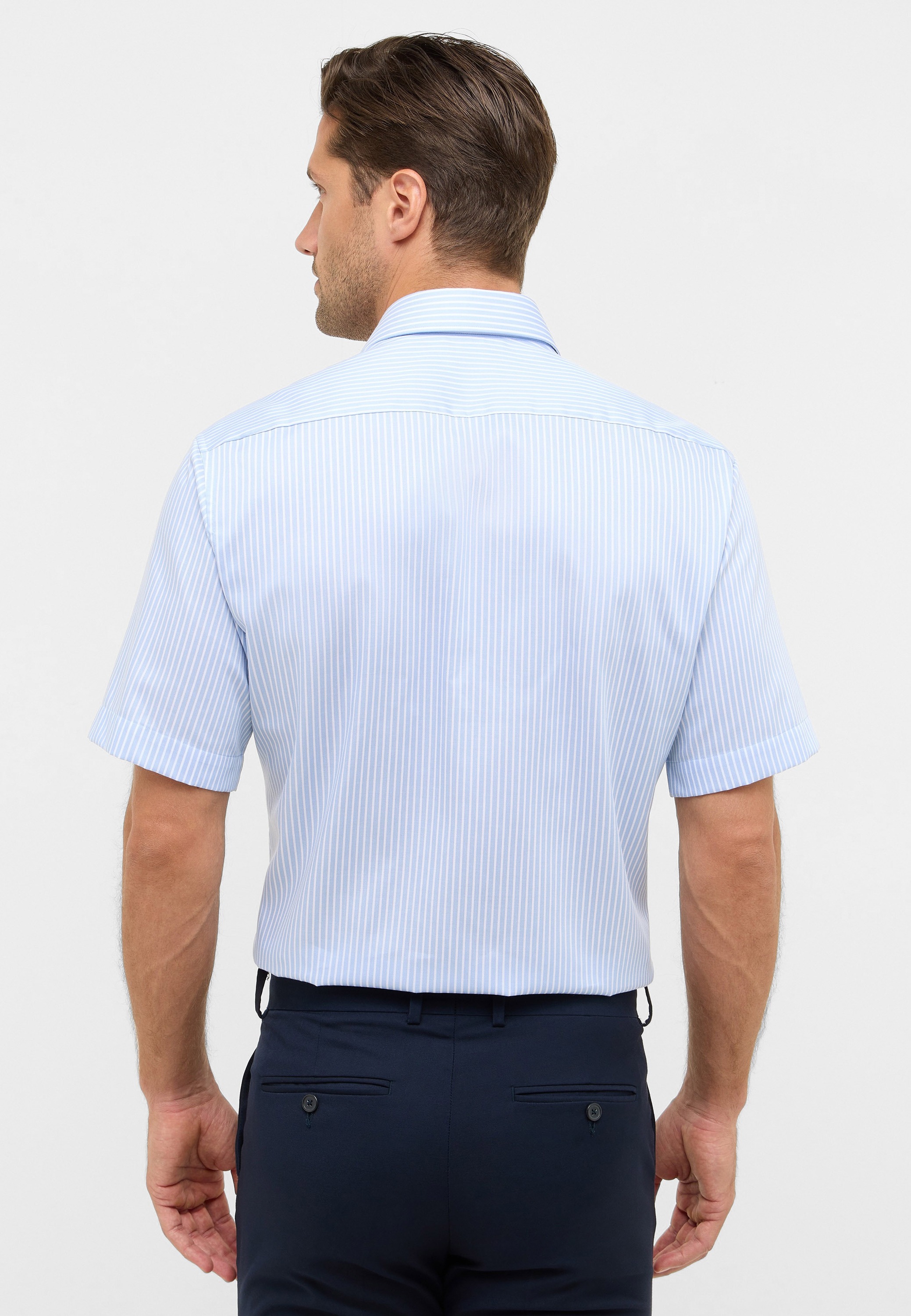 Eterna Kurzarmhemd "MODERN FIT", NON IRON (bügelfrei) günstig online kaufen