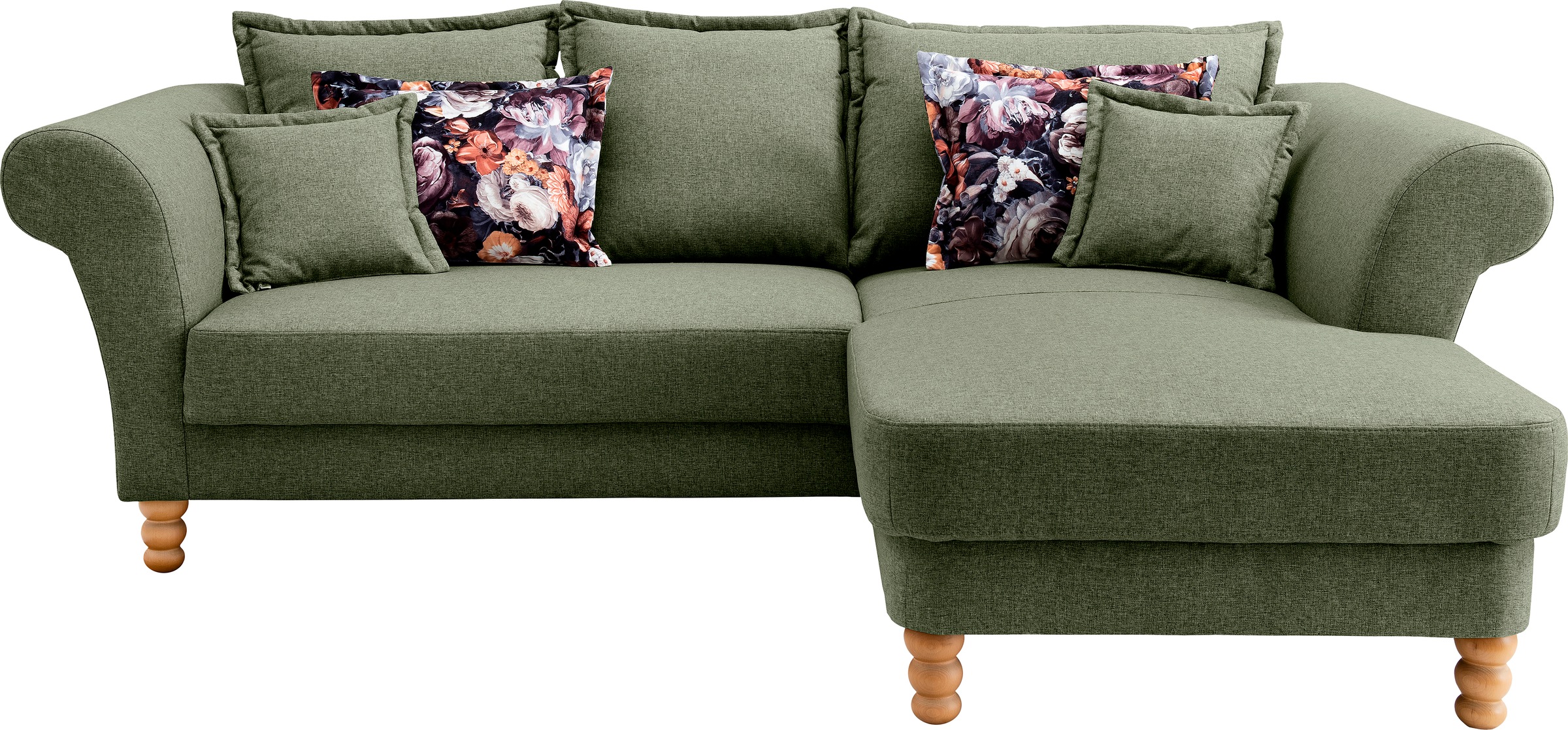 Home affaire Ecksofa "Tassilo Mega Polsterecke mit Kaltschaum im Sitz, bequ günstig online kaufen