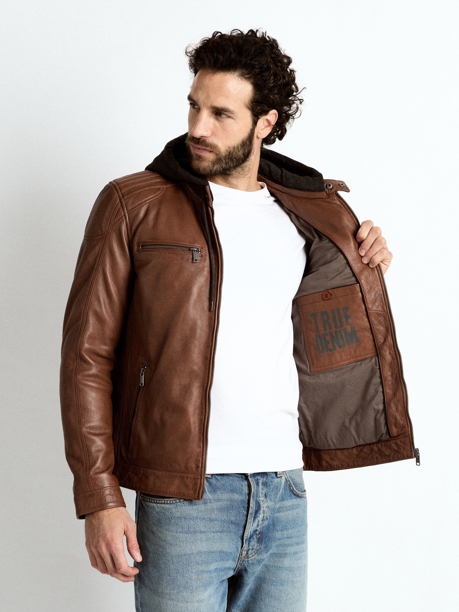 MUSTANG Lederjacke »Foster«