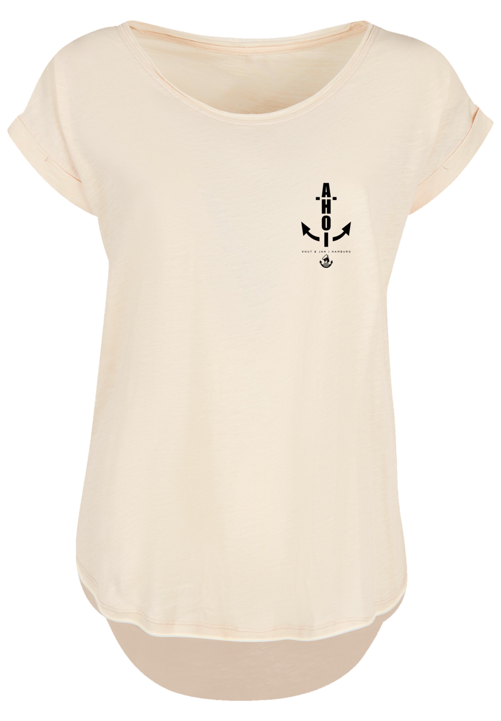 F4NT4STIC T-Shirt "Ahoi Anker Knut & Jan Hamburg", Print günstig online kaufen