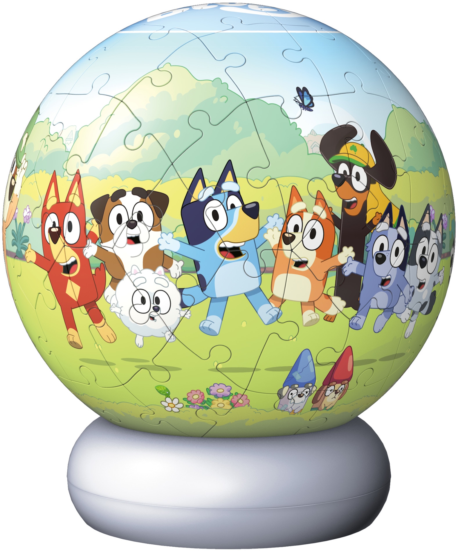 Ravensburger Puzzleball »Nachtlicht Bluey« beleuchtet