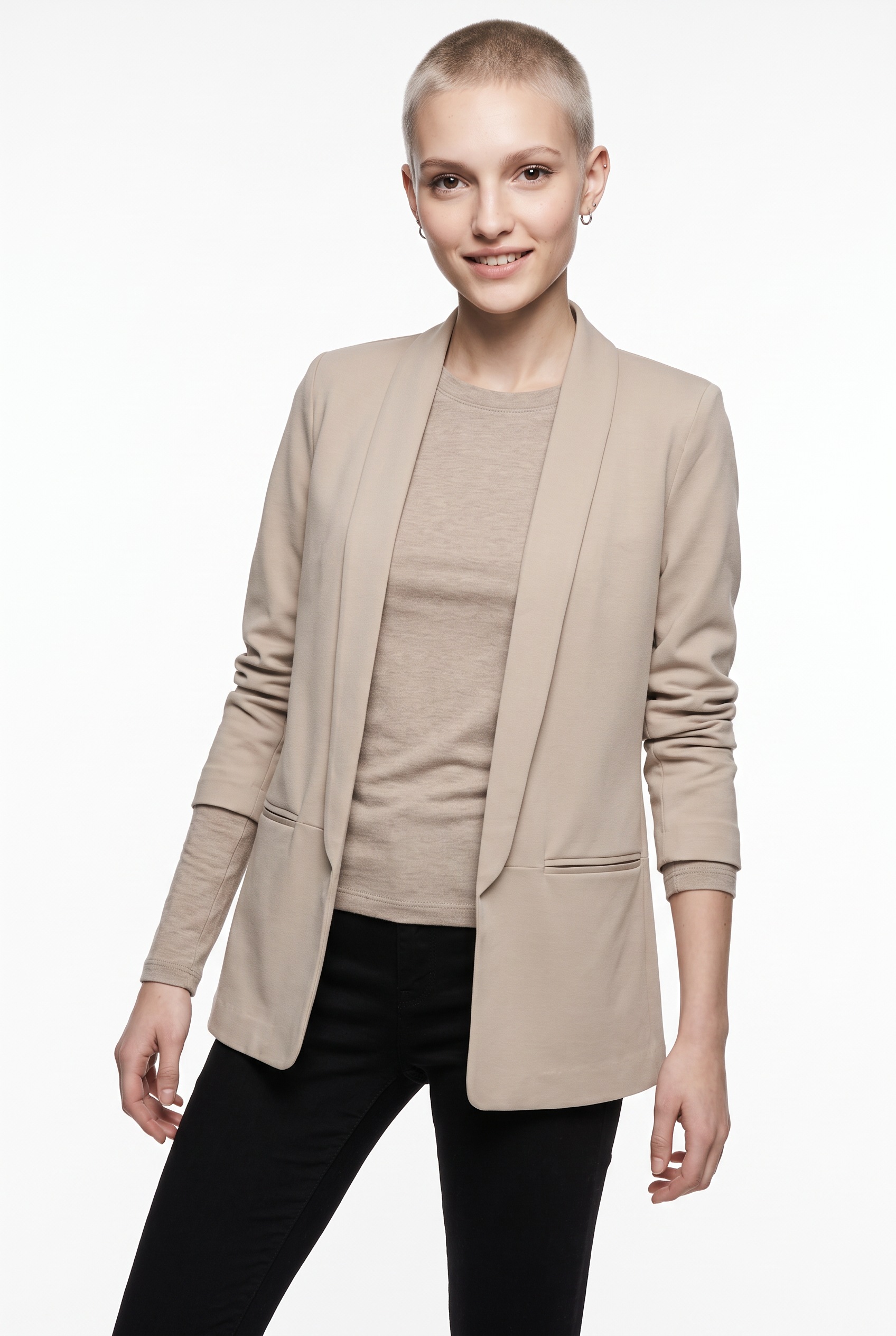 ONLY Kurzblazer »ONLPOPTRASH-ELLY LIFE L/S BLAZER TLR« Viskosemischung, regular fit