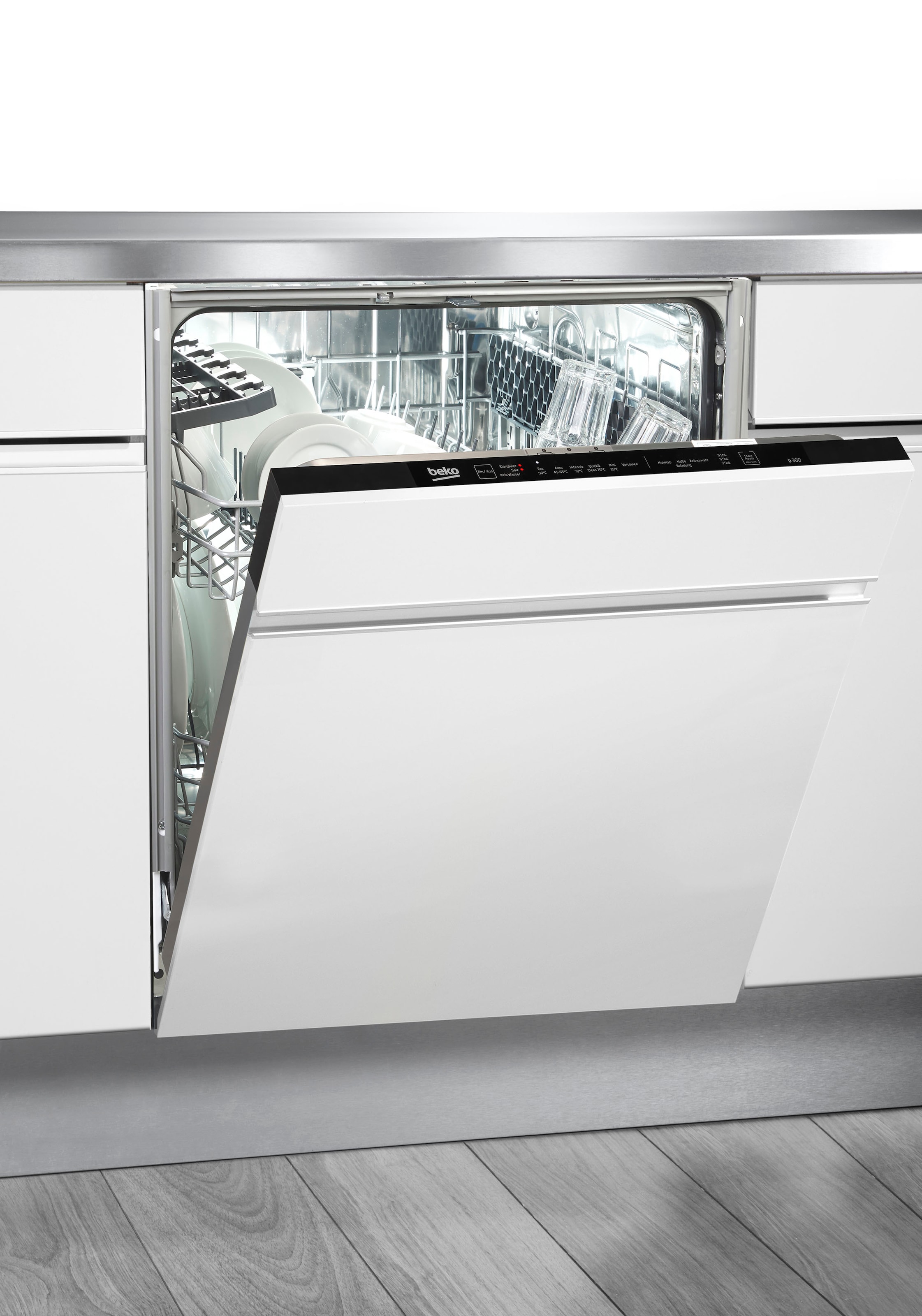 BEKO vollintegrierbarer Geschirrspüler »BDIN16O30 7677301677«, BDIN16O30 7677301677, 14 Maßgedecke