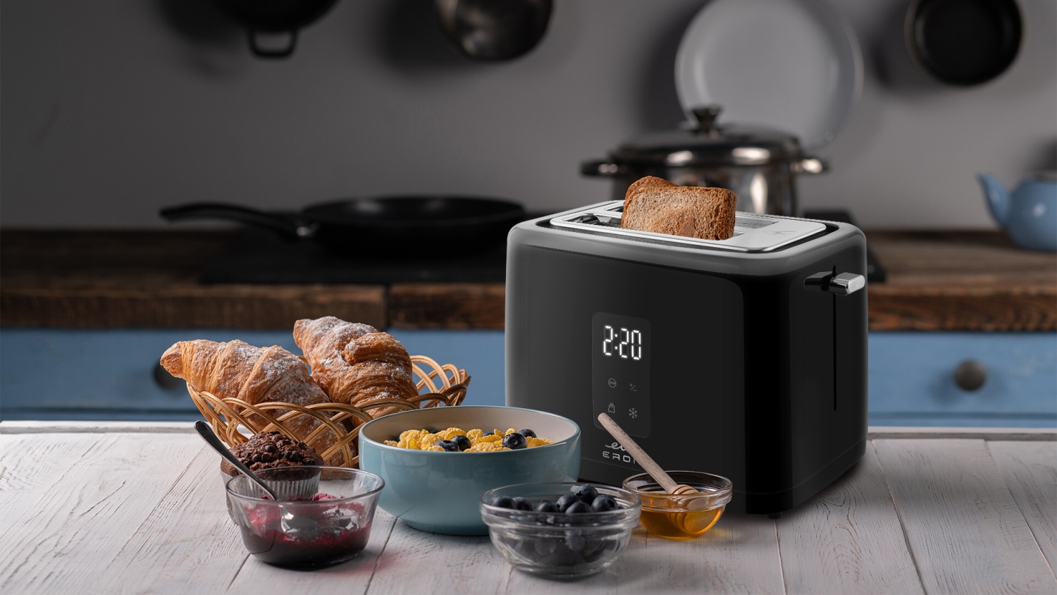 eta Toaster »ERON ETA816690000«, 2 Schlitze, für 2 Scheiben, 930 W