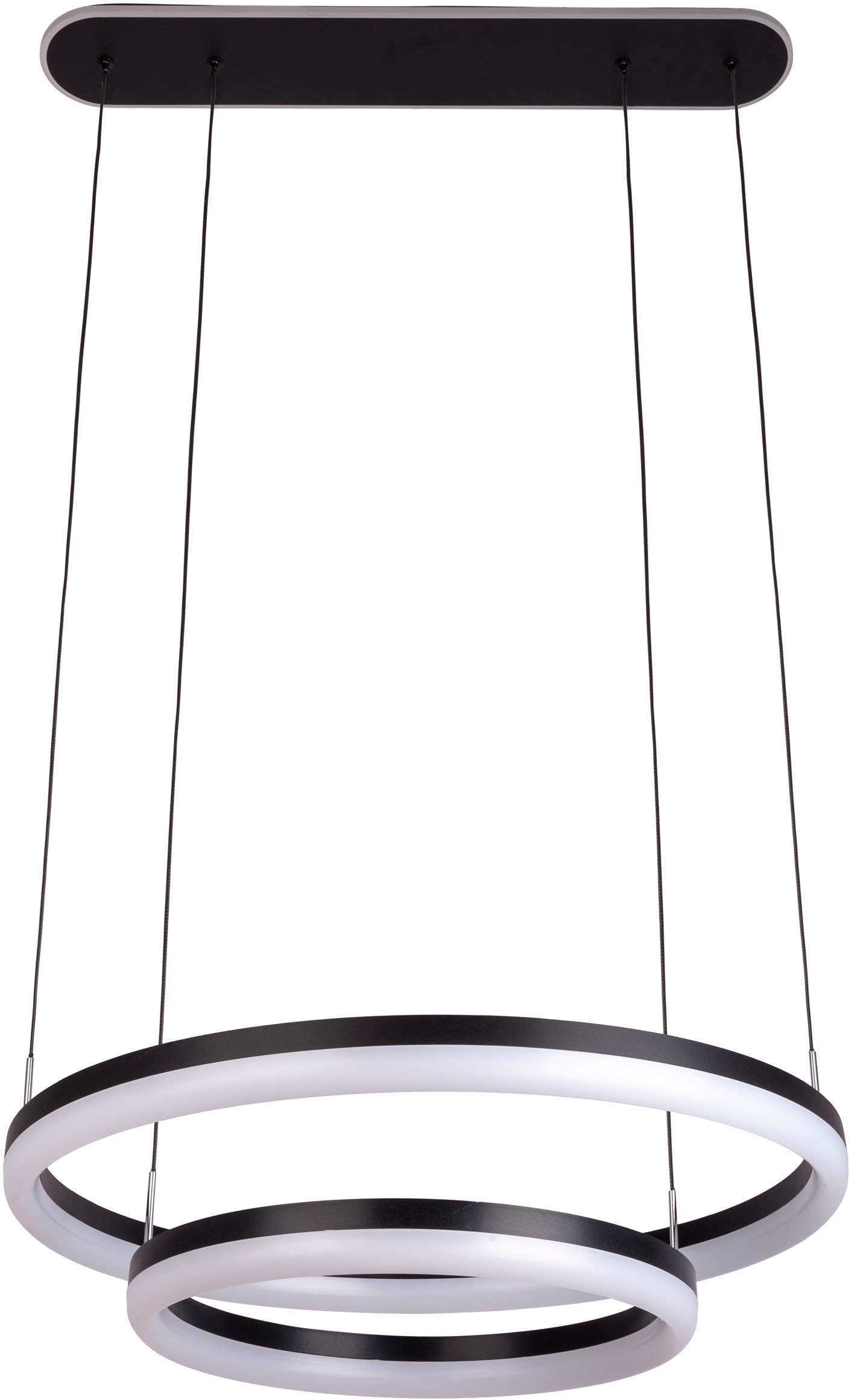 näve LED Pendelleuchte »CIRCULO«, CCT-Farbwechsler; Hintergrundbeleuchtung; Memoryfunktion; Nachtlicht