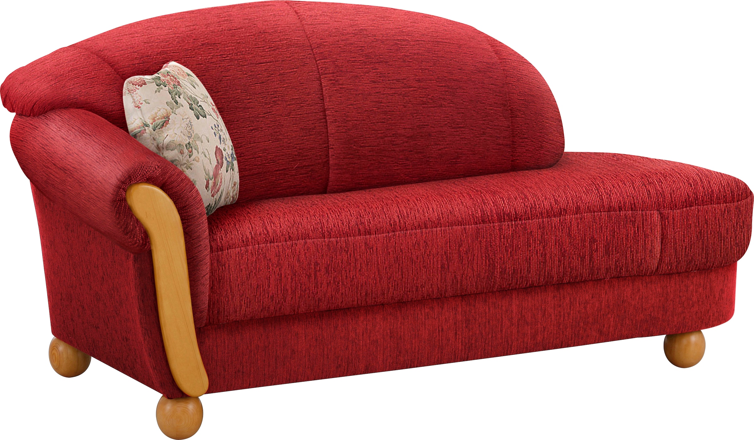 Home affaire Ottomane "Milano, bequemes solitär Sofa im Landhaus-Stil, B/T/ günstig online kaufen