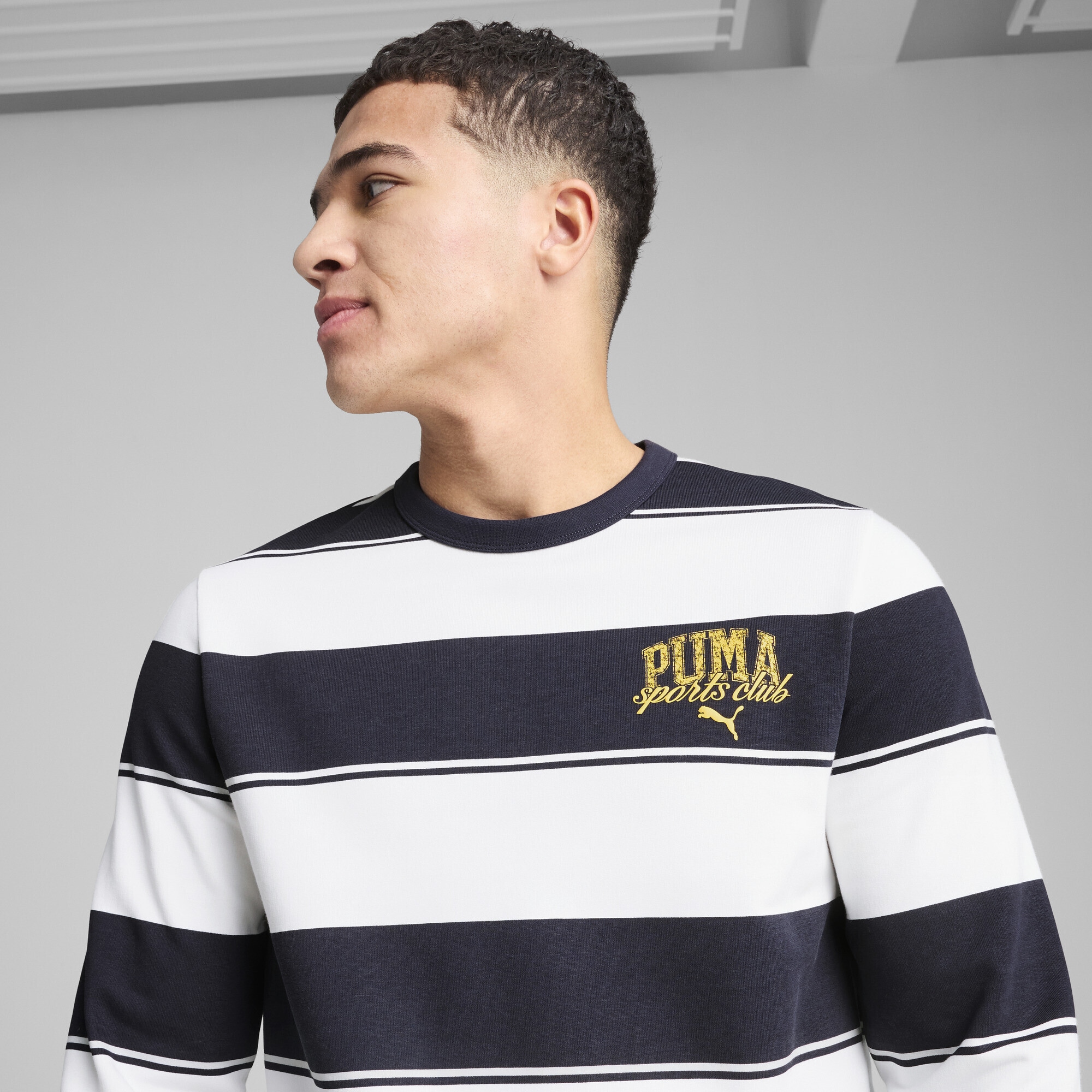 PUMA Sweatshirt »PUMA Class Gestreifter Crewneck Herren«
