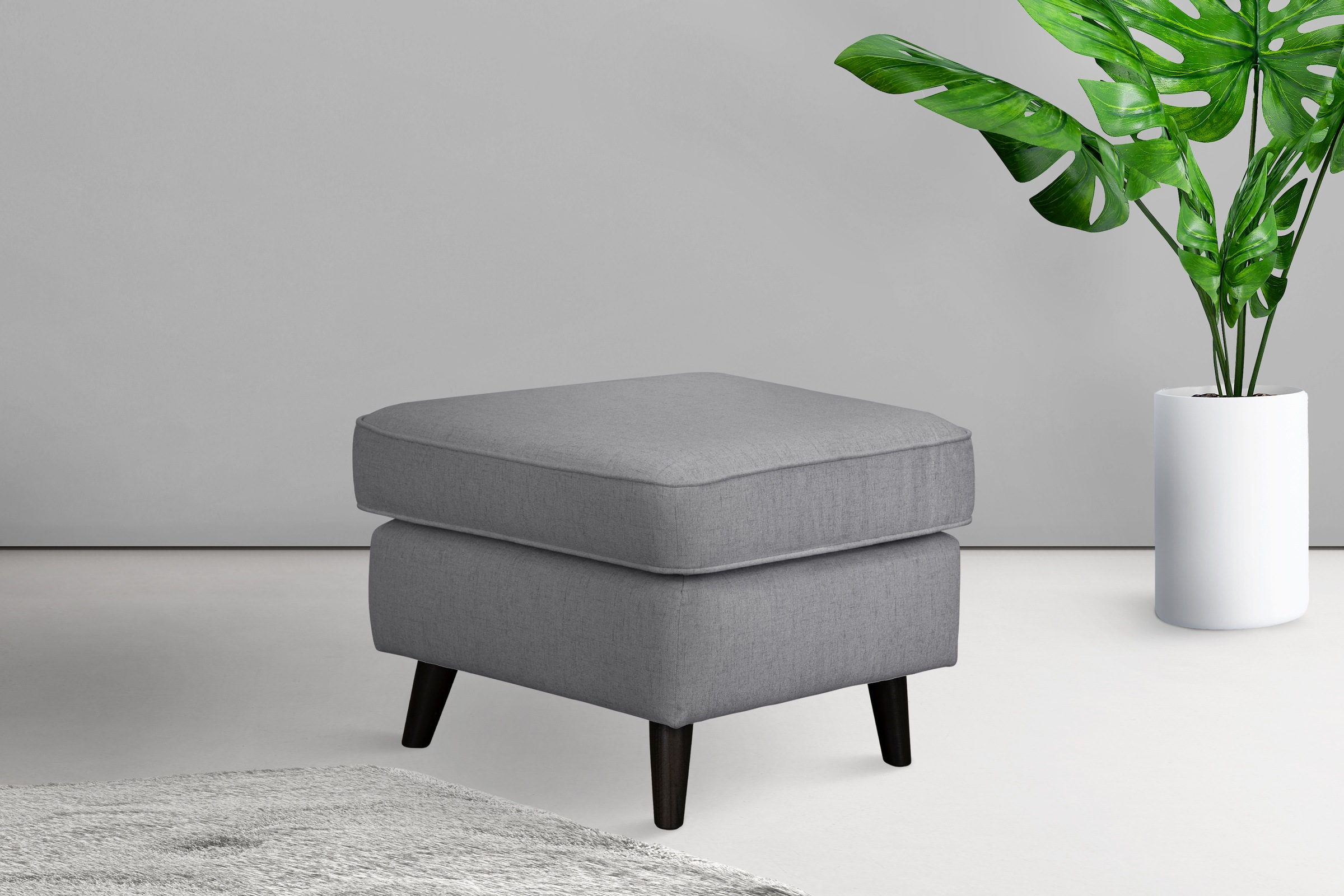 Home affaire Polsterhocker "Polsterhocker CHISTELLE, auch in Bouclé", mit W günstig online kaufen