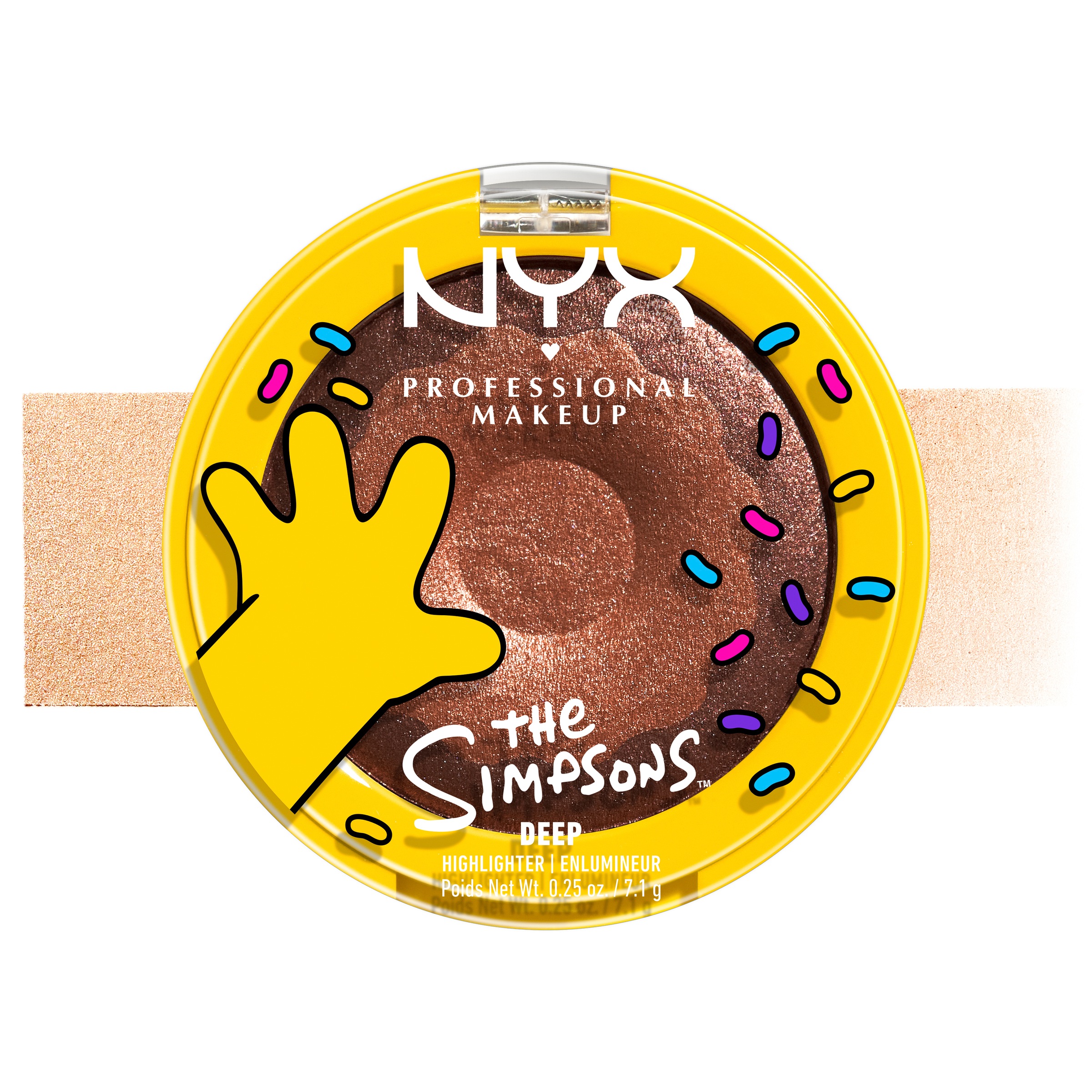 NYX PROFESSIONAL MAKEUP Highlighter »HOMER SIMPSON HIGHLIGHTER«