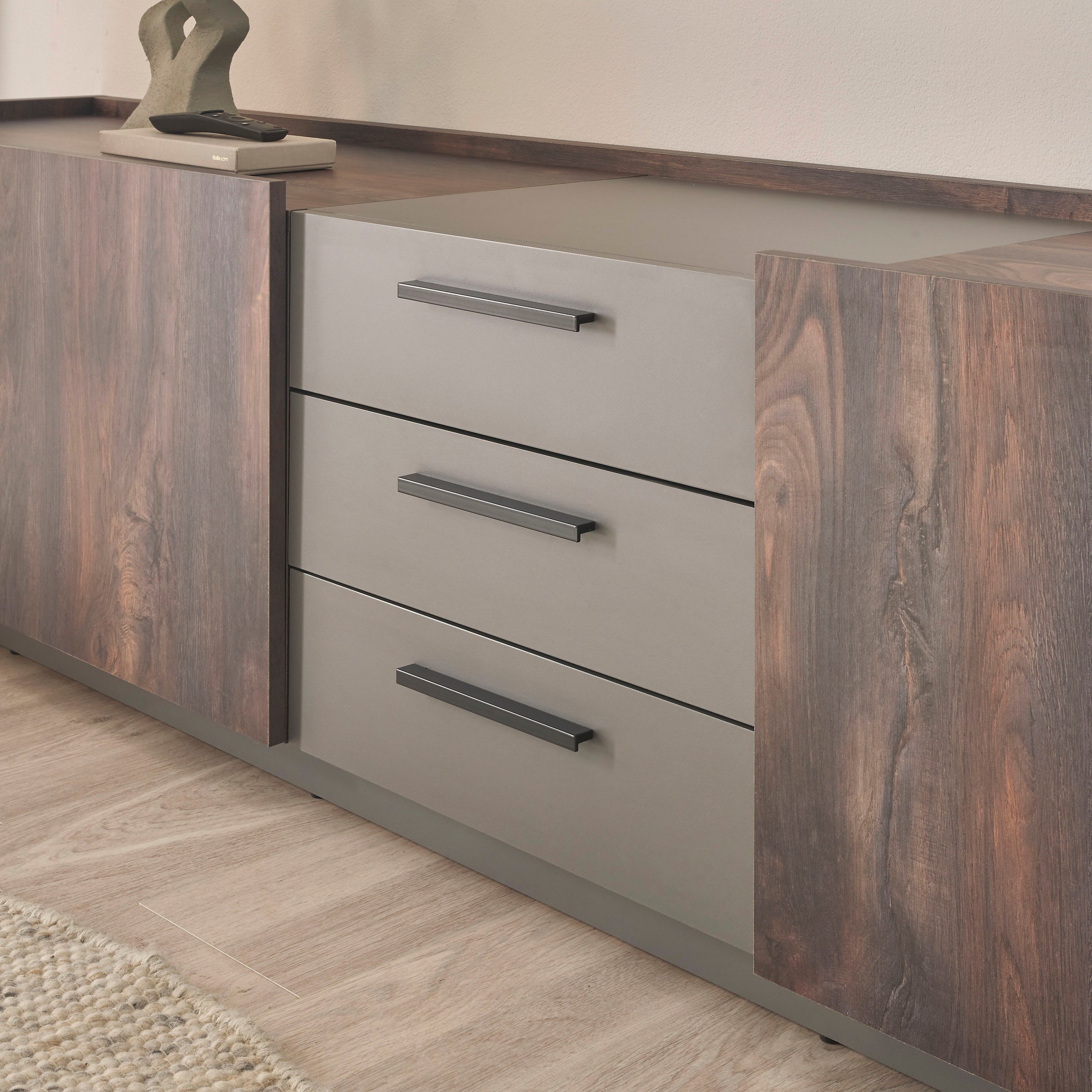 INOSIGN Schrank-Set »LARGO«, (Set, 3 St.), mit Soft-Close und Push to open-Funktion