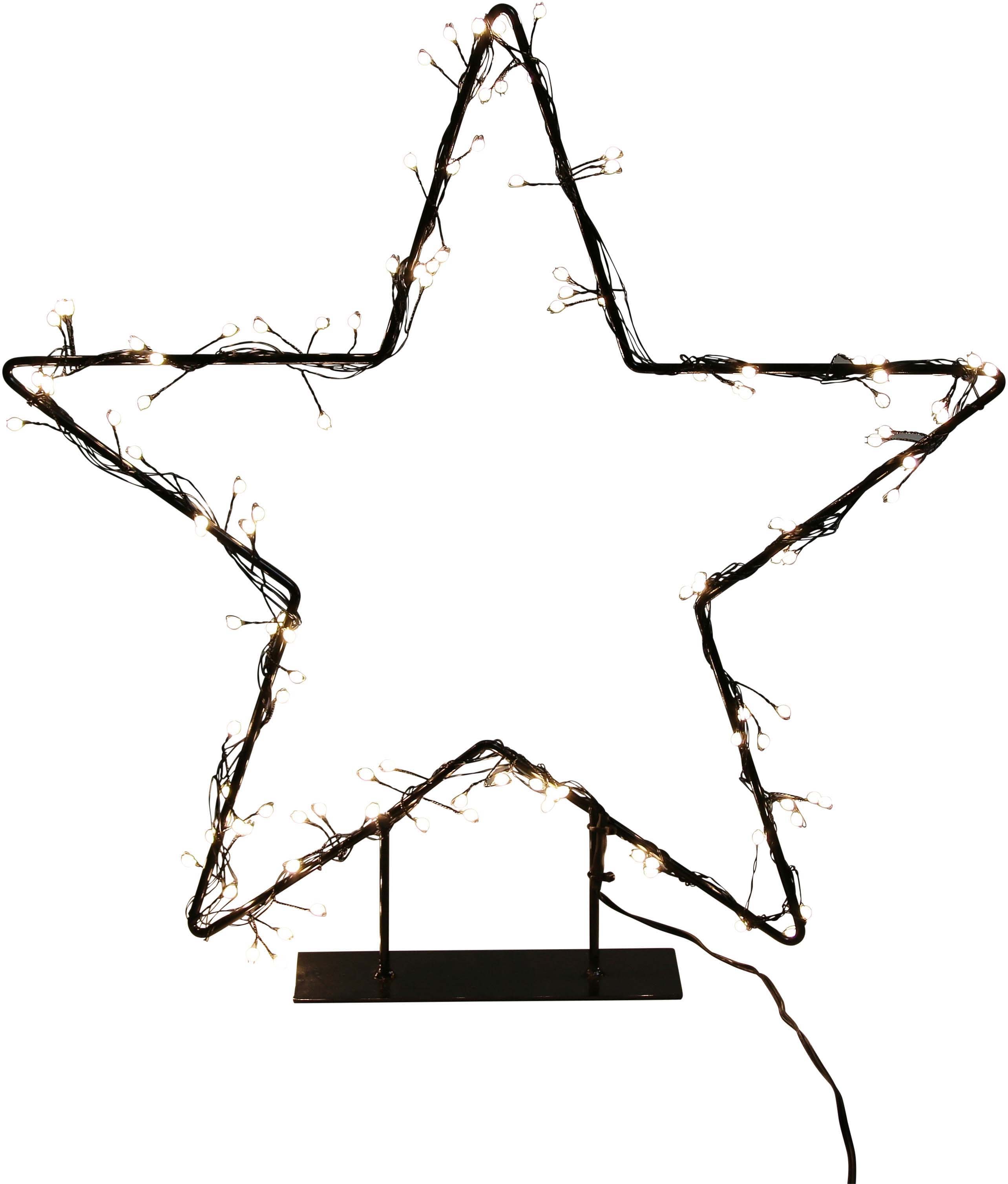 AM Design LED Stern 1 Stk. Warmweiß Weihnachtsstern, Weihnachtsdeko aussen