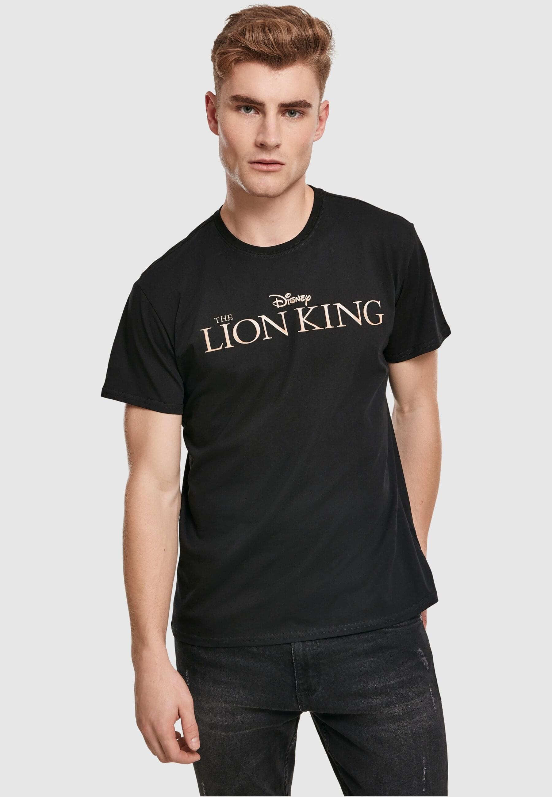 Merchcode T-Shirt »Merchcode Herren Lion King Logo Tee«, (1 tlg.)