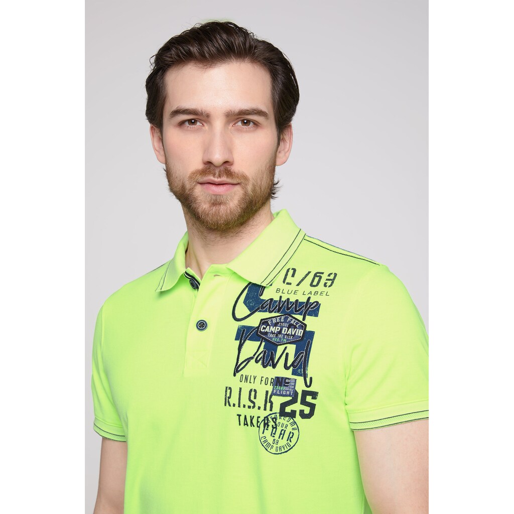 CAMP DAVID Poloshirt