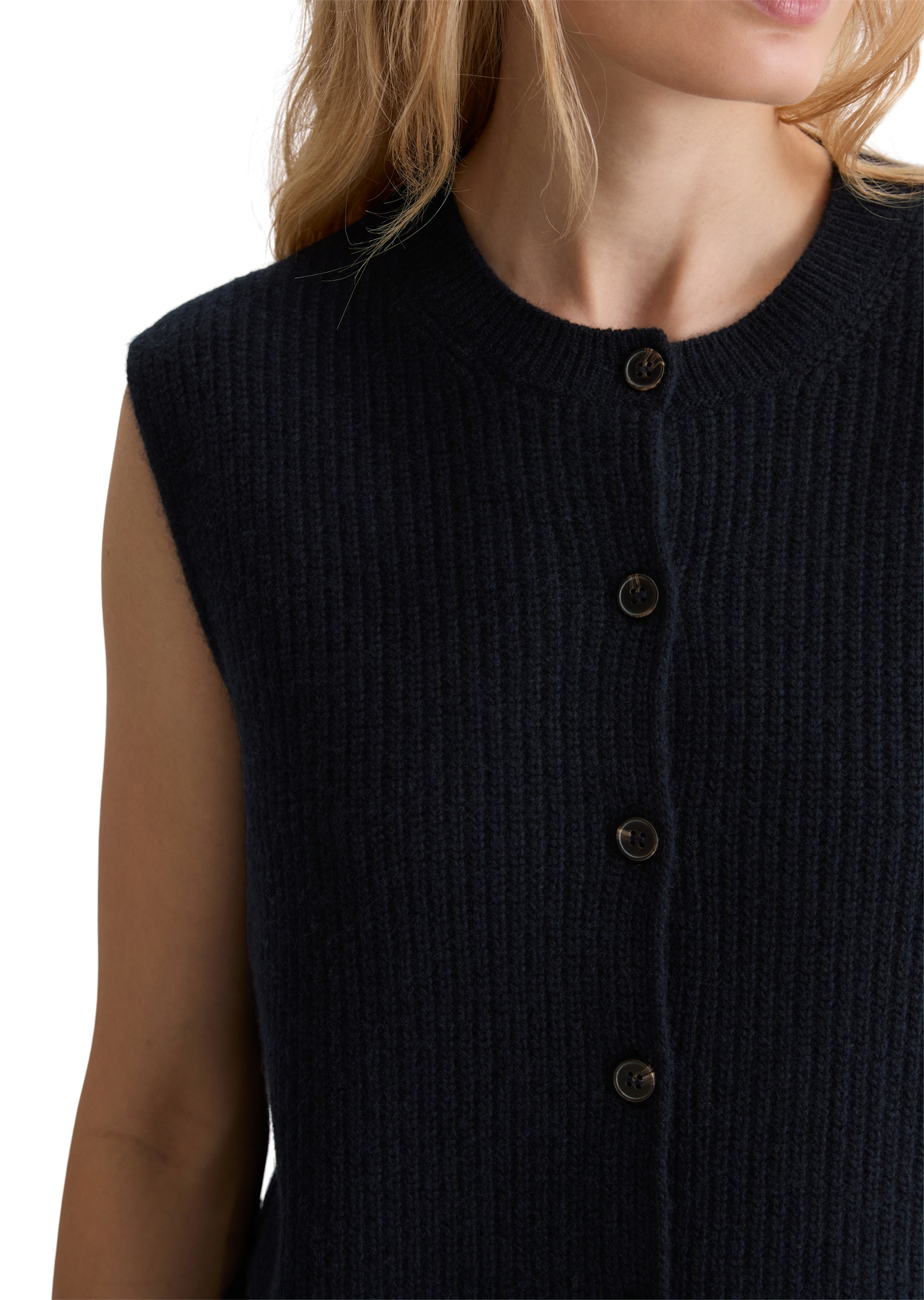 Marc O'Polo Strickweste »aus weichem Merinowolle-Mix«