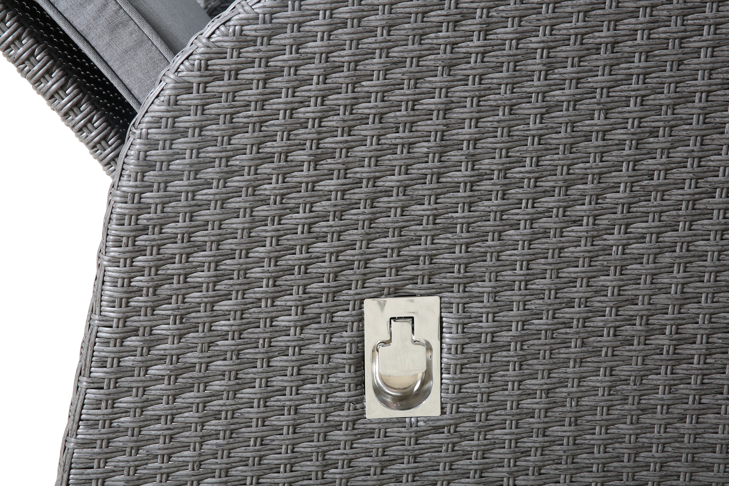 KONIFERA Garten-Essgruppe »»Newcastle««, (Set, 13 tlg., 6 Sessel, Rückenlehne verstellbar, Tisch 95x200x75 cm, inkl. Auflagen), Aluminium/Polyrattan