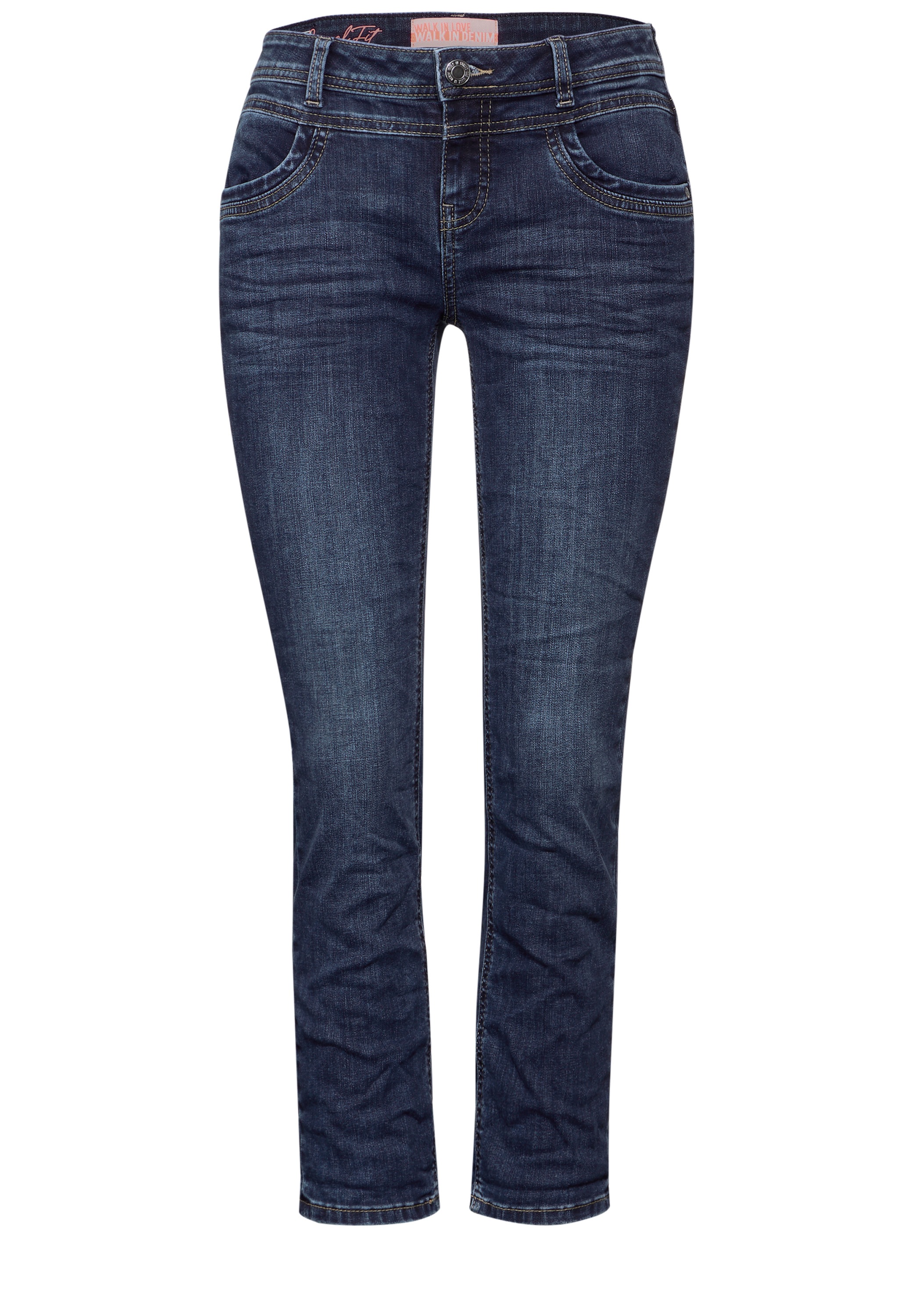 STREET ONE Slim-fit-Jeans, lässig