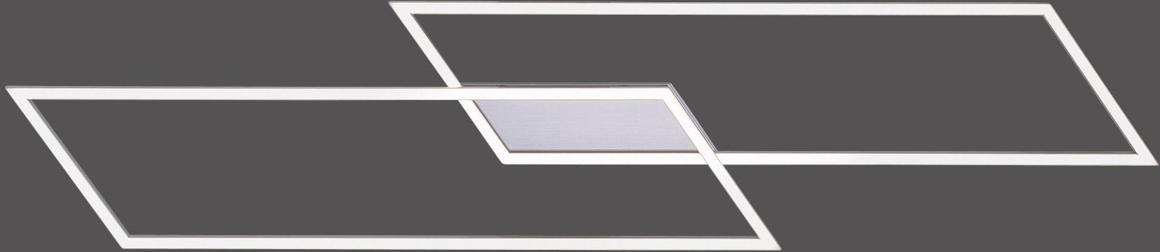 Paul Neuhaus LED Deckenleuchte »Inigo«, 2 flammig-flammig, Stufenlos dimmbar über vorhandenen Wandschalter