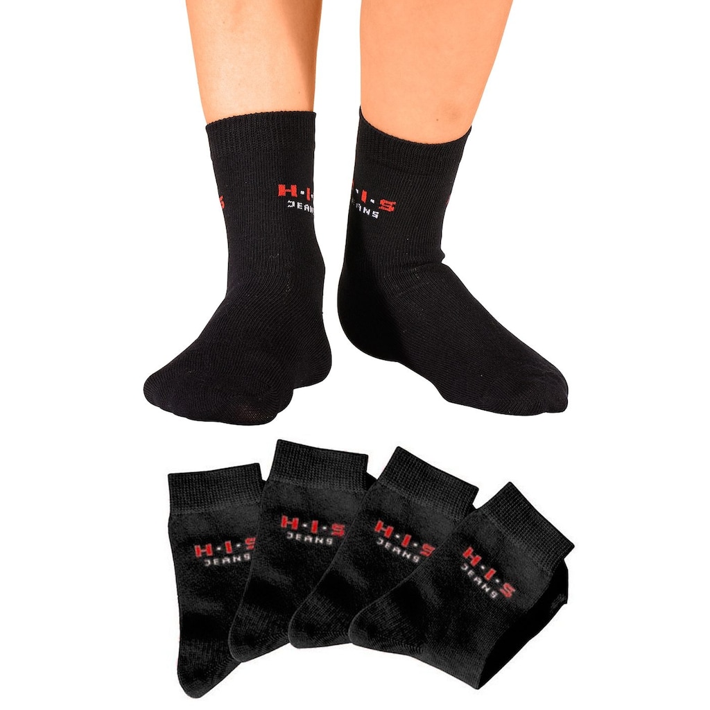 H.I.S Basicsocken, (4 Paar)