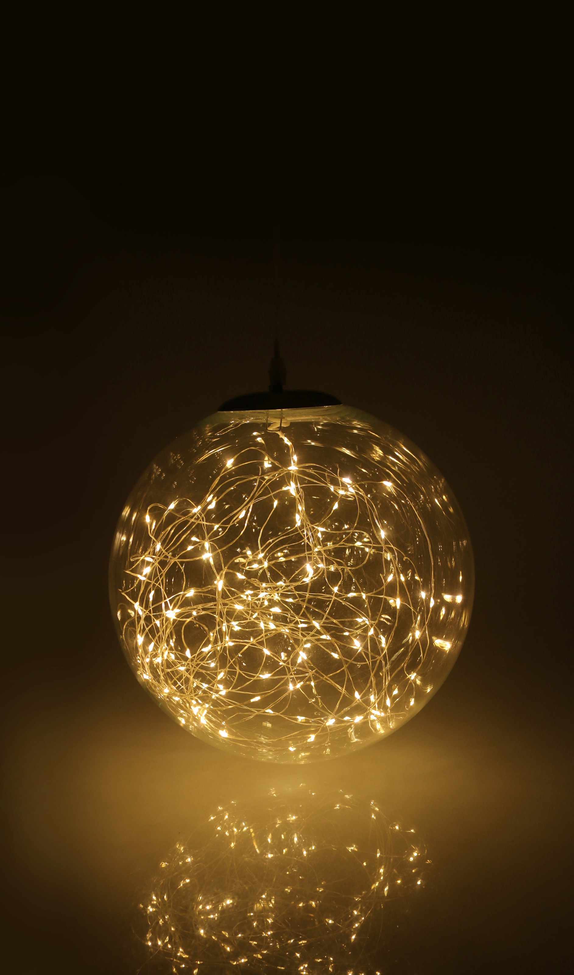 Kugel Glas, | aus AM Design aussen BAUR Lichterglanz, LED Dekolicht, LED Weihnachtsdeko
