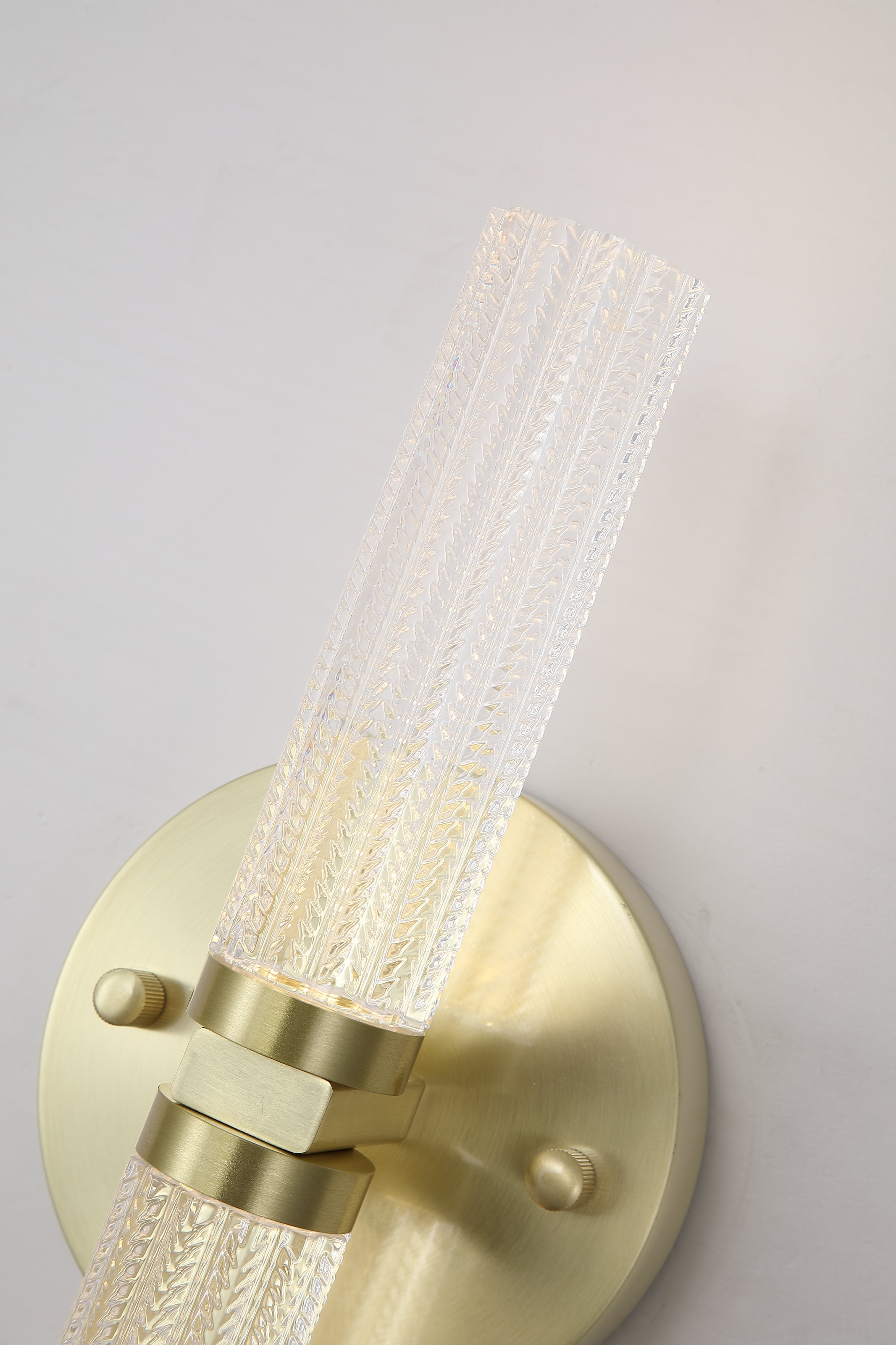 Searchlight LED Wandleuchte »Aberdeen-LED-Wandleuchte, Satiniertes Messing« LED-Modul 1 Stk.
