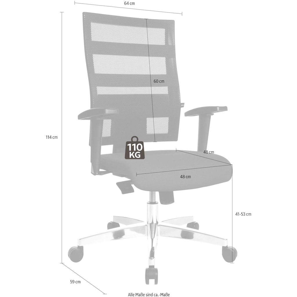 TOPSTAR Bürostuhl »X-Pander«