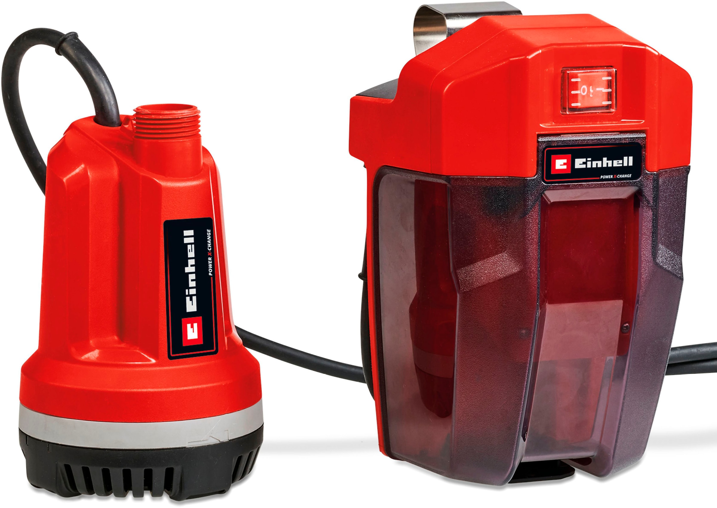 Einhell Klarwasserpumpe "GE-PP 18 RB Li-Solo", 3000 l/h max. Fördermenge, ohne Akku