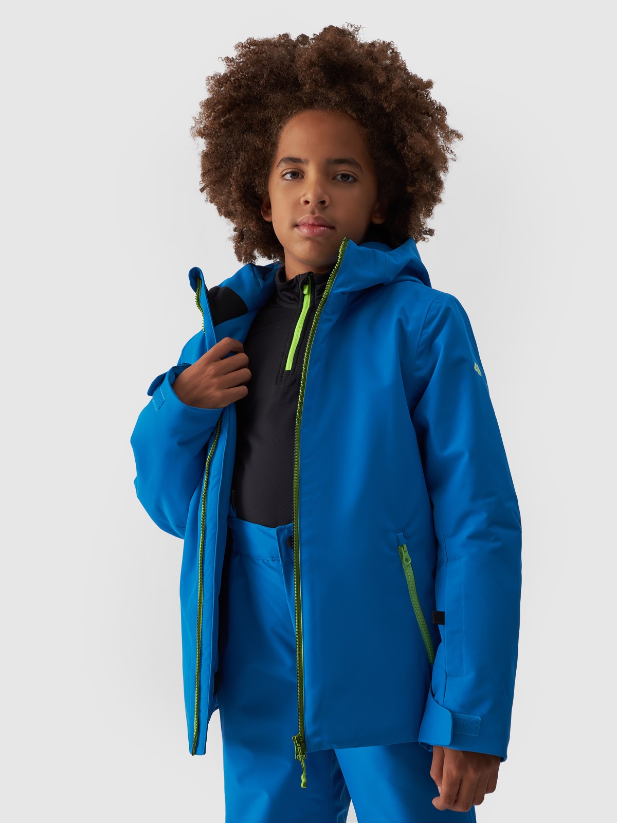 Thumbnail - 4F Skijacke mit Kapuze Winterjacke