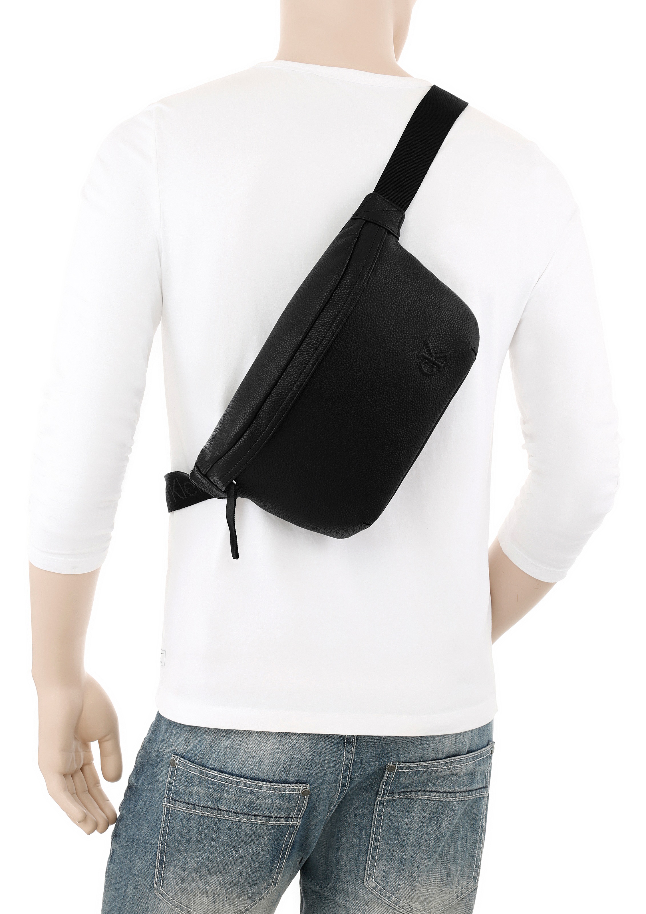 Calvin Klein Jeans Gürteltasche »CARGO WAISTBAG«, Bauchtasche, Herren Body Bag, Schultertasche mit Reißverschluss