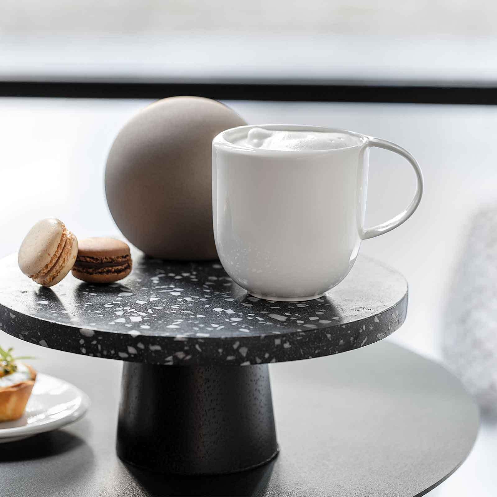 Villeroy & Boch Becher »Becher mit Henkel NewMoon 390 ml 6er Set weiß«