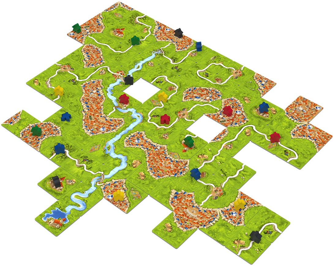 Asmodee Spiel »Carcassonne V3.0«