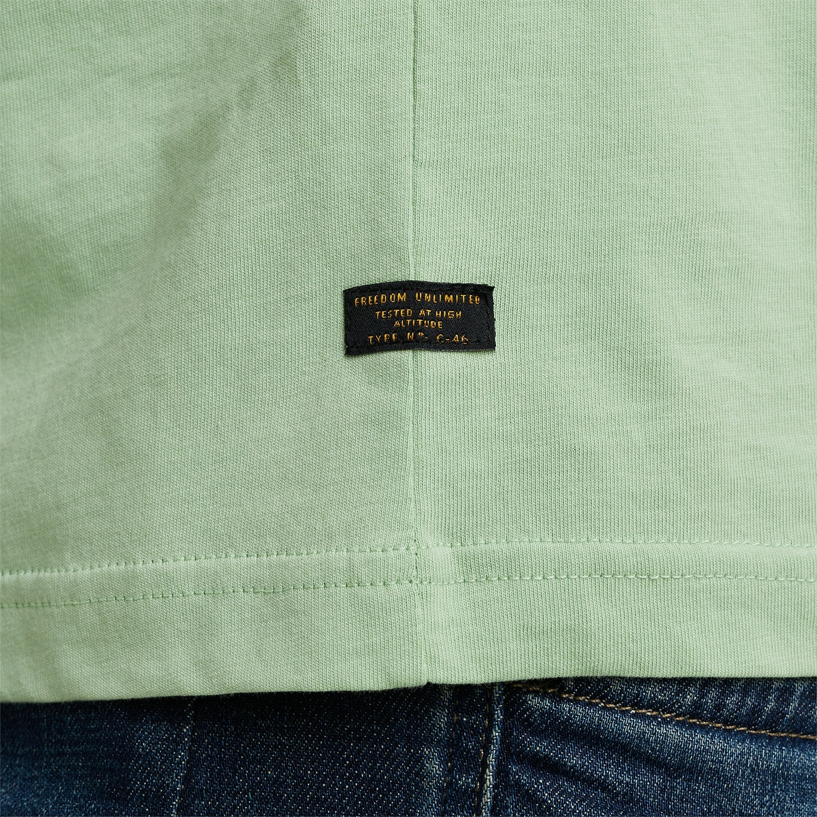 PME LEGEND T-Shirt »Short sleeve r-neck single jersey« mit Frontprint