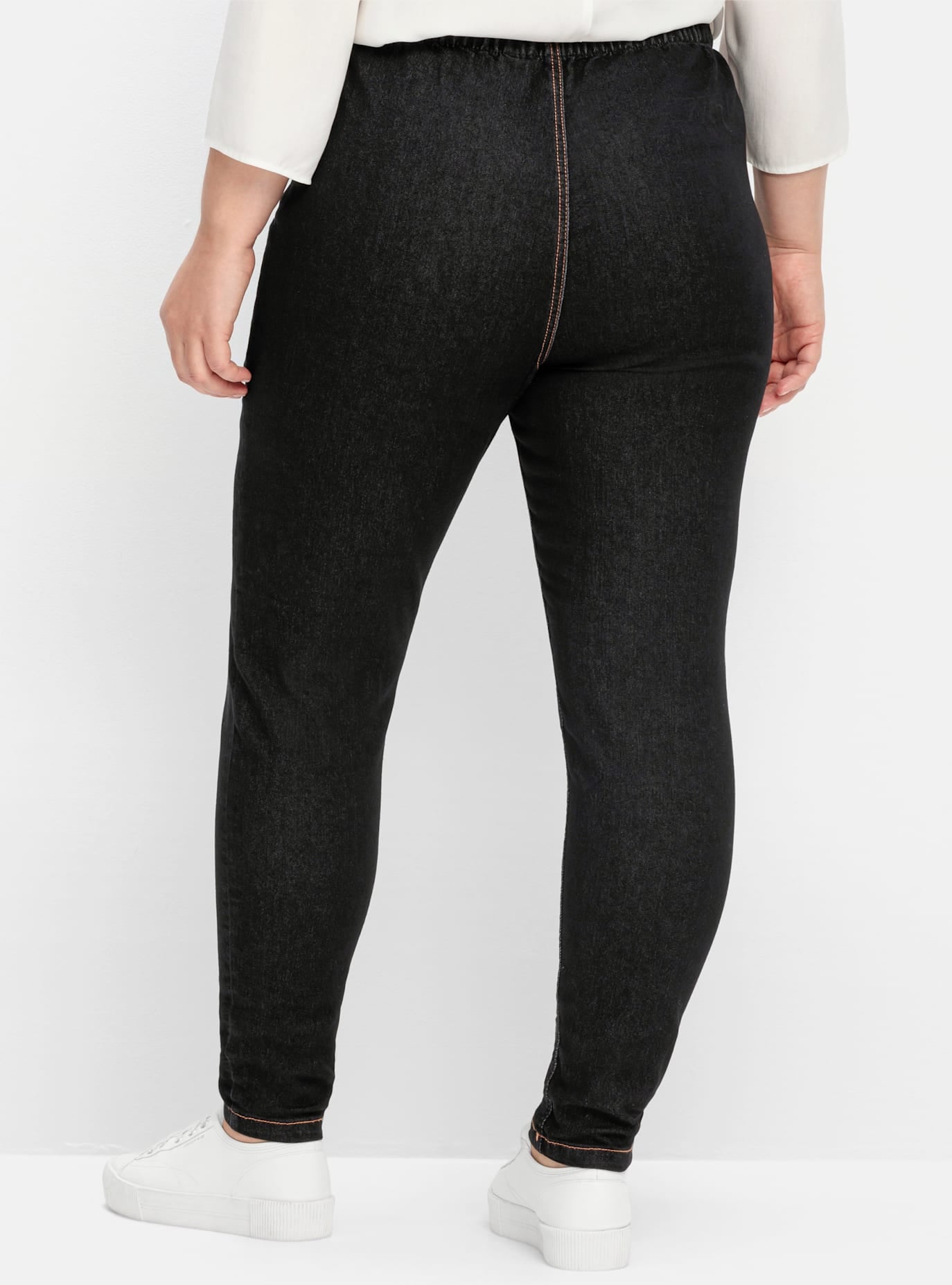 Sheego Jeansleggings, (1 tlg.)