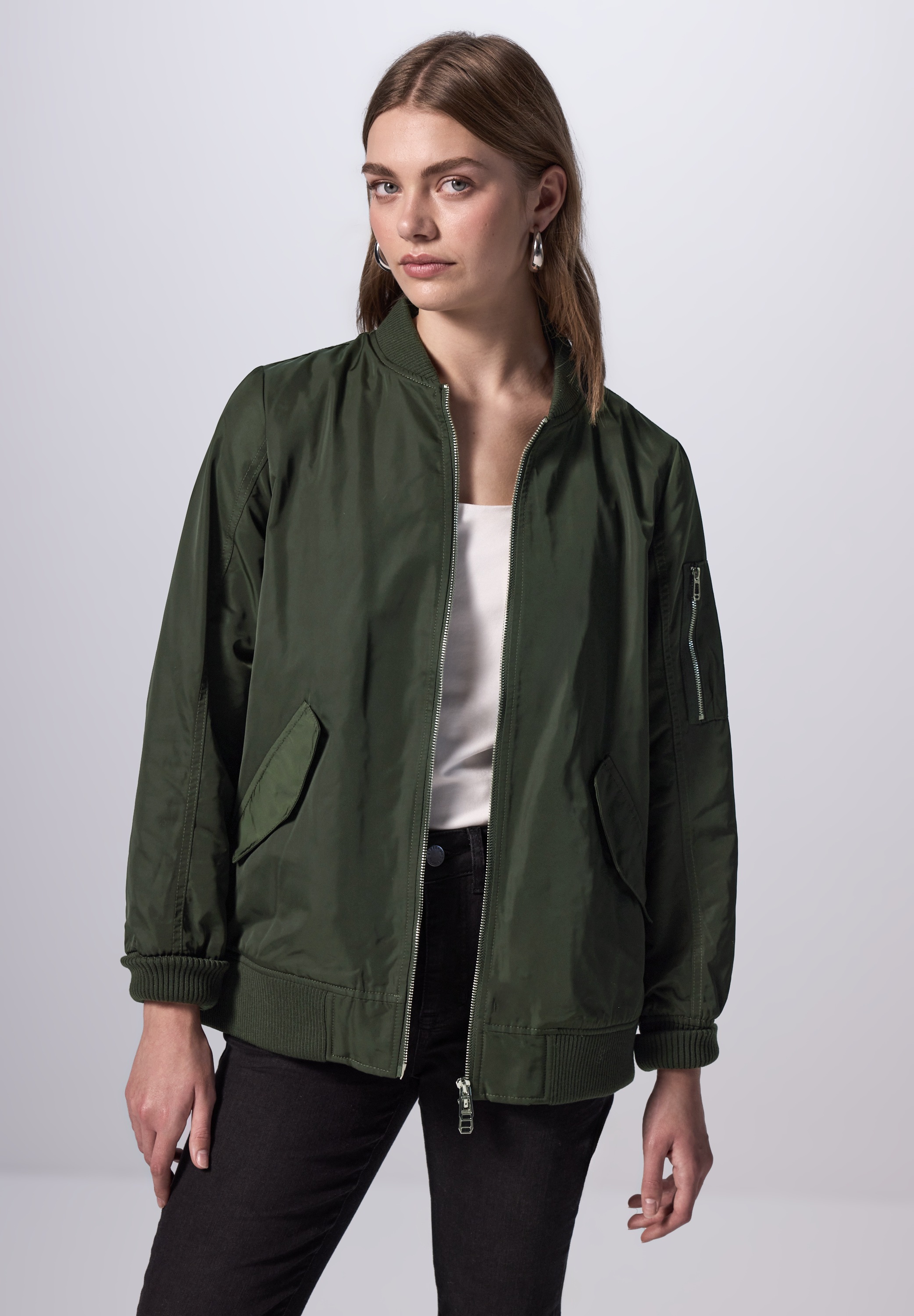 STREET ONE STUDIO Blouson, ohne Kapuze, im Oversize-Style