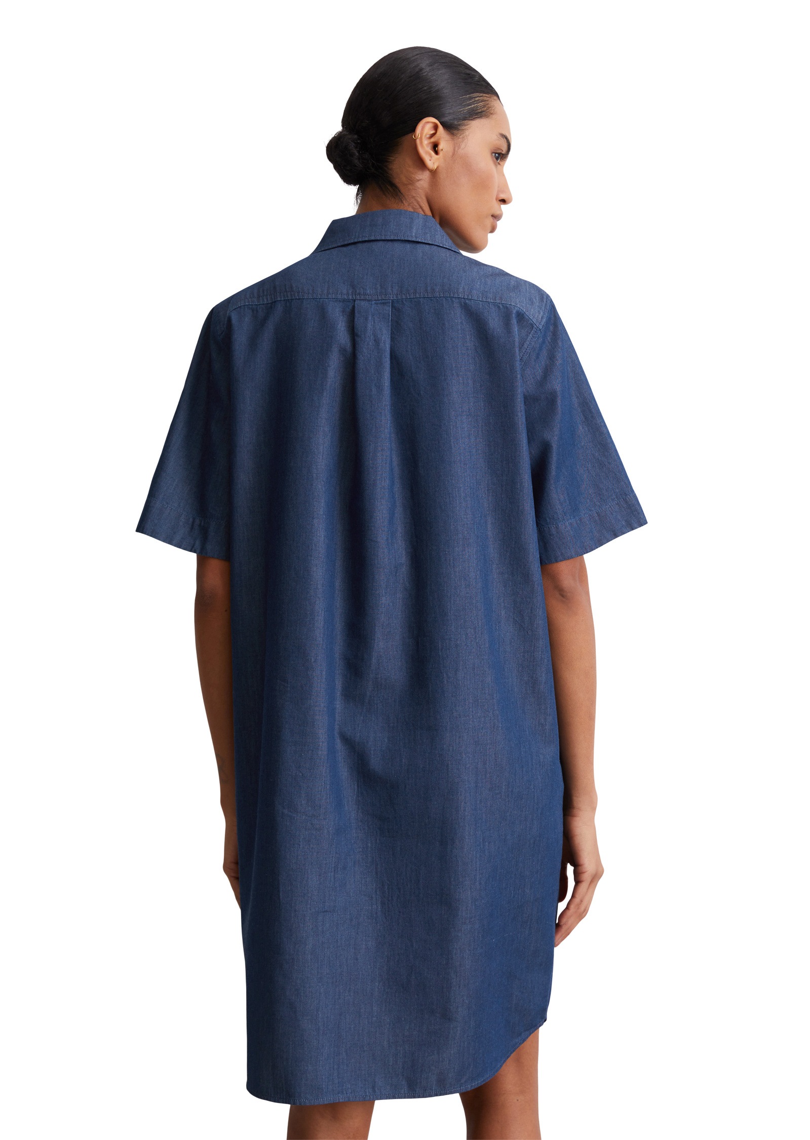 Marc O'Polo Hemdblusenkleid »aus Organic-Cotton-Lyocell-Mix«
