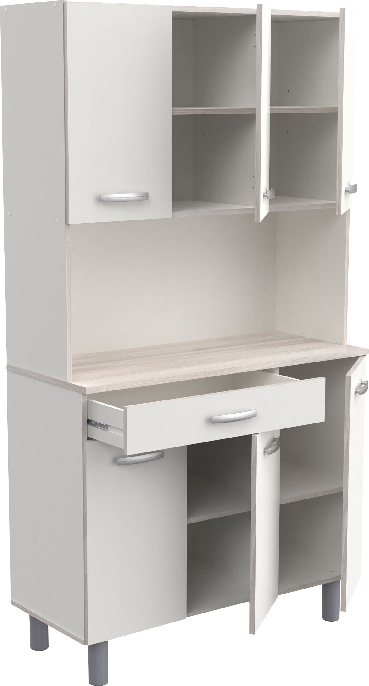 Demeyere GROUP Küchenbuffet »Pasta«, KUECHENBUFFET 6 TUERIG/1 SCHUBLADEN