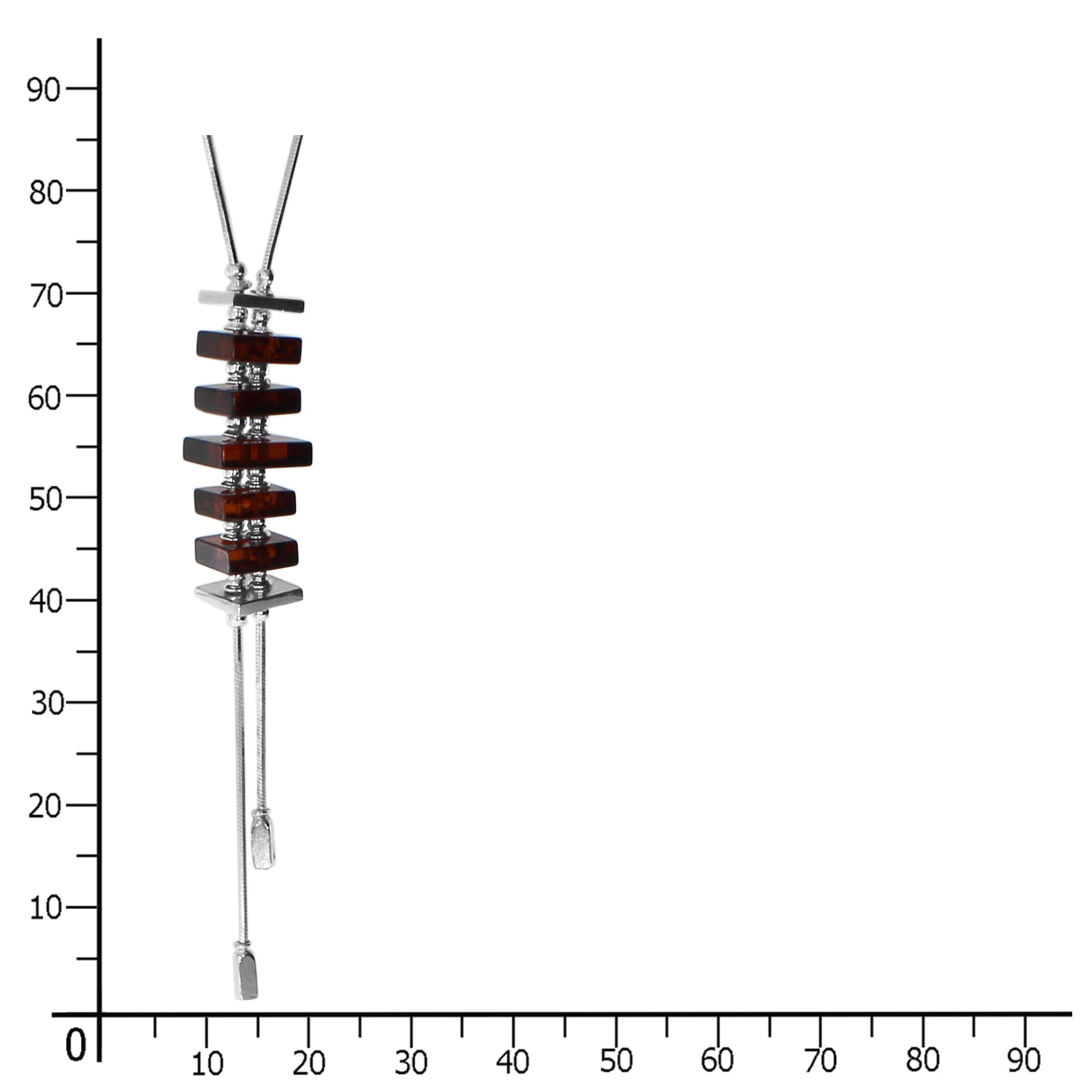 OSTSEE-SCHMUCK Collier »- Jabina - Silber 925/000 - Bernstein«