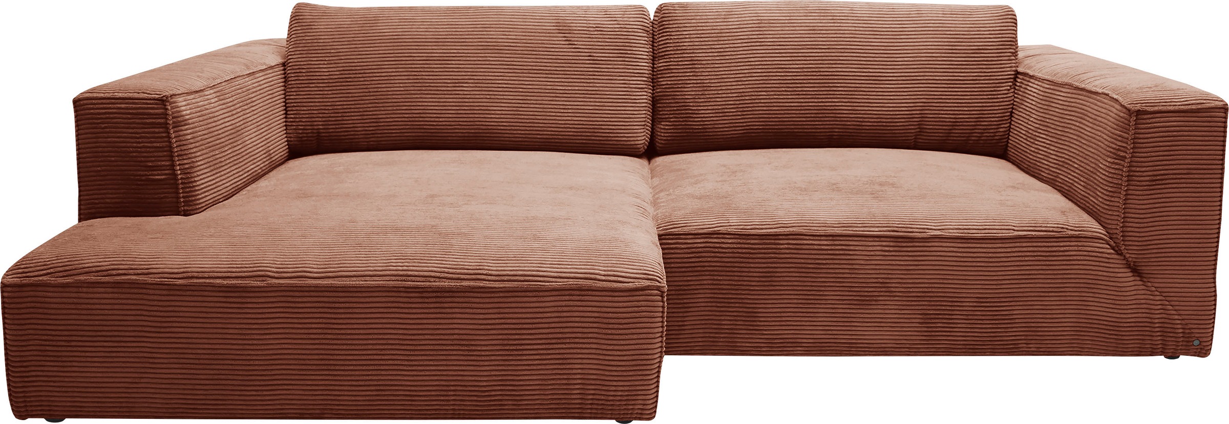 TOM TAILOR HOME Ecksofa »Big Cube Style«, (2 St.), mit cleanen Stegkissen, extra große Sitztiefe, Breite 270cm