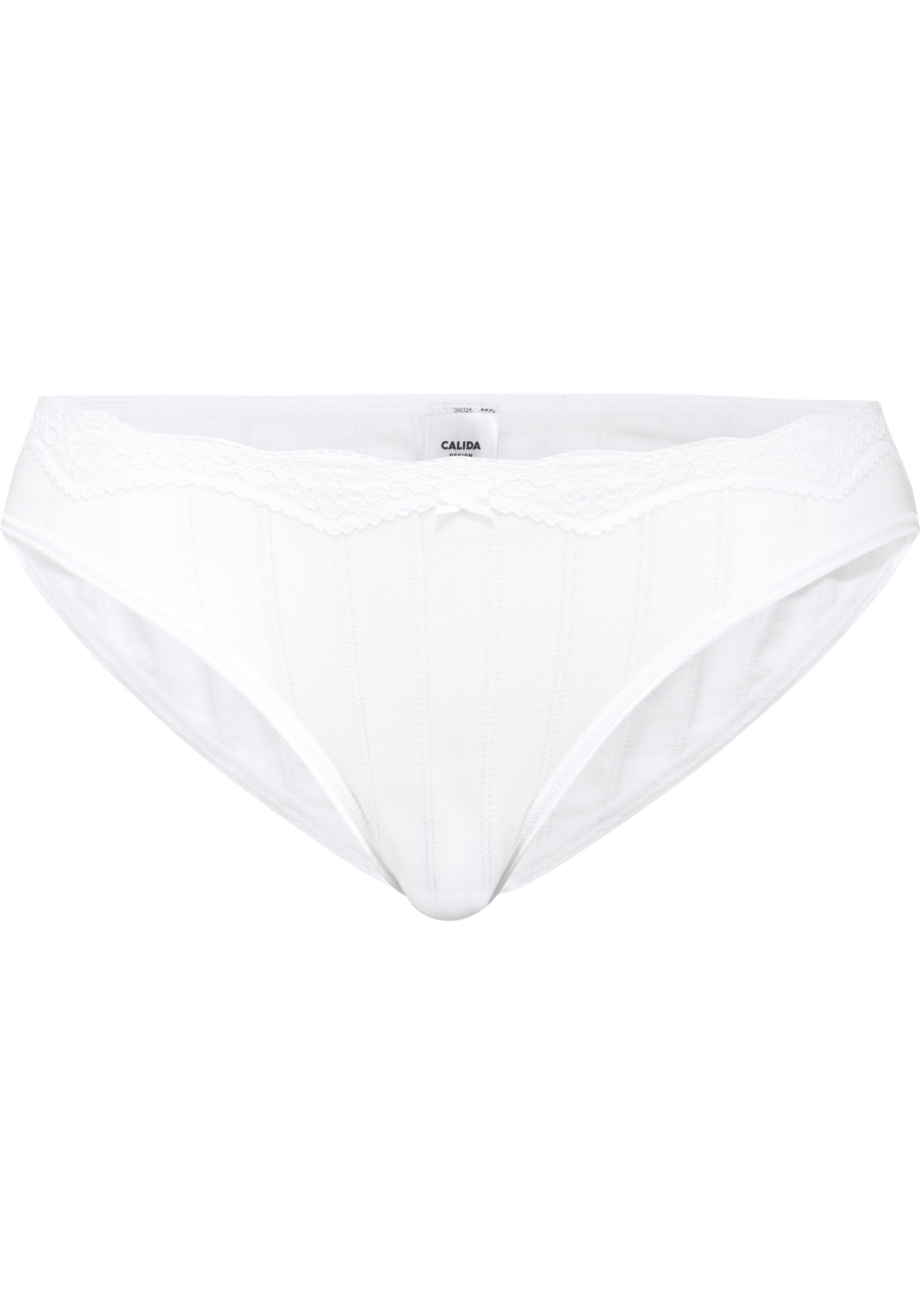 CALIDA Hüftslip "Etude Toujours" florale Spitze, Single Jersey, weich, Nade günstig online kaufen