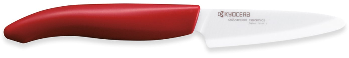 KYOCERA Schälmesser "GEN" extrem scharfe Hochleistungskeramik-Klinge, Klinge 7,5 cm