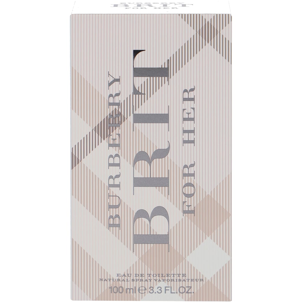 BURBERRY Eau de Toilette »Burberry Brit«