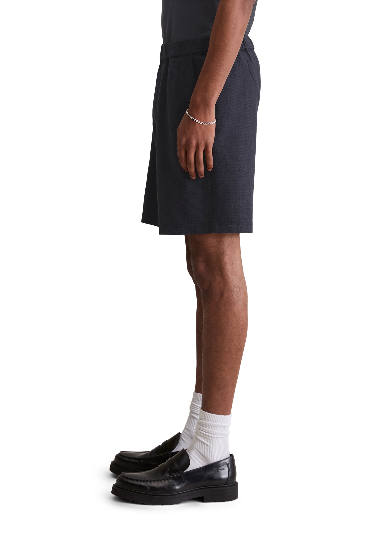 Marc O'Polo DENIM Shorts »fein strukturiert aus Bio-Baumwolle«