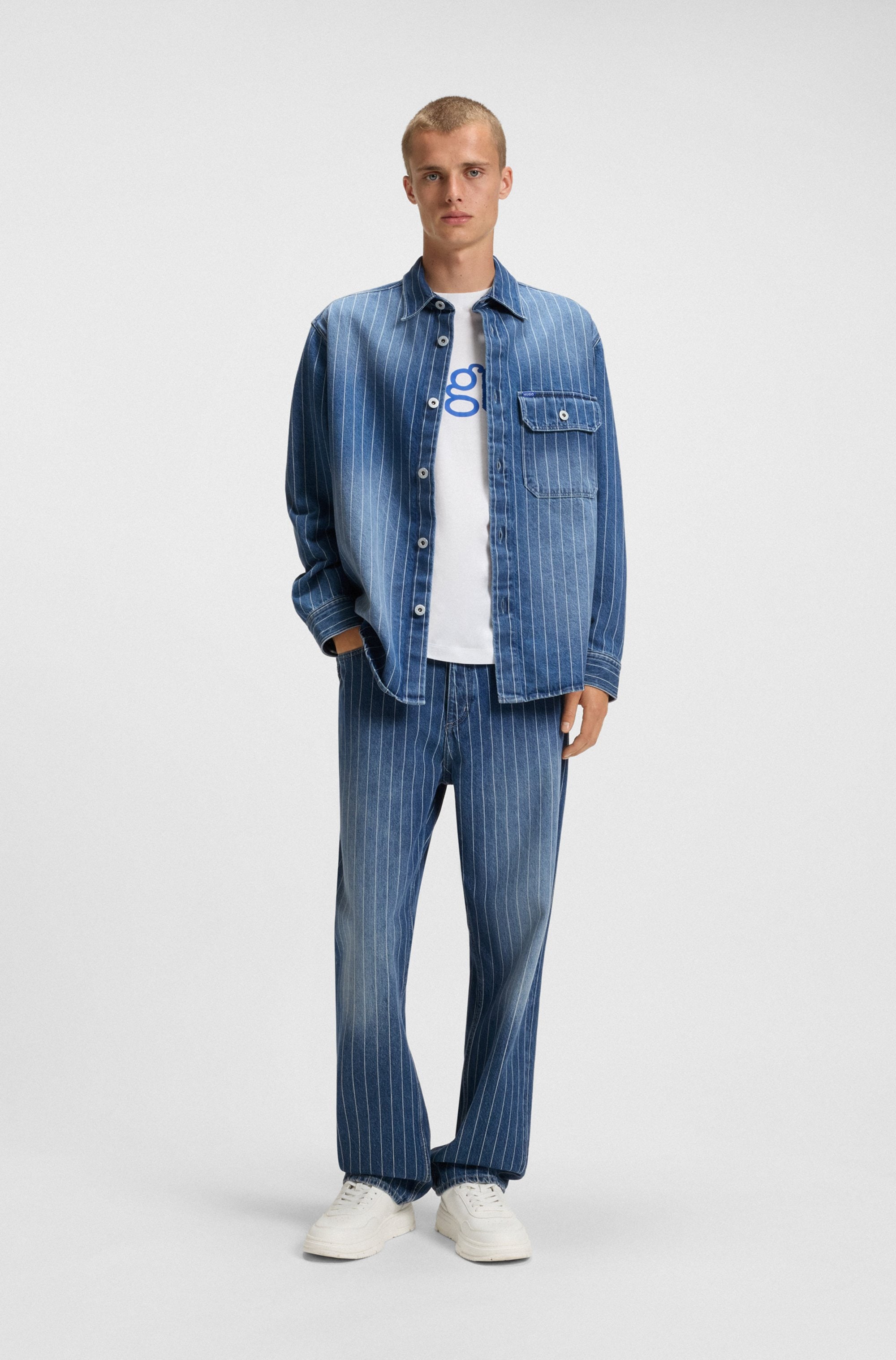 HUGO Blue Loose-fit-Jeans »Nate«, loose fit